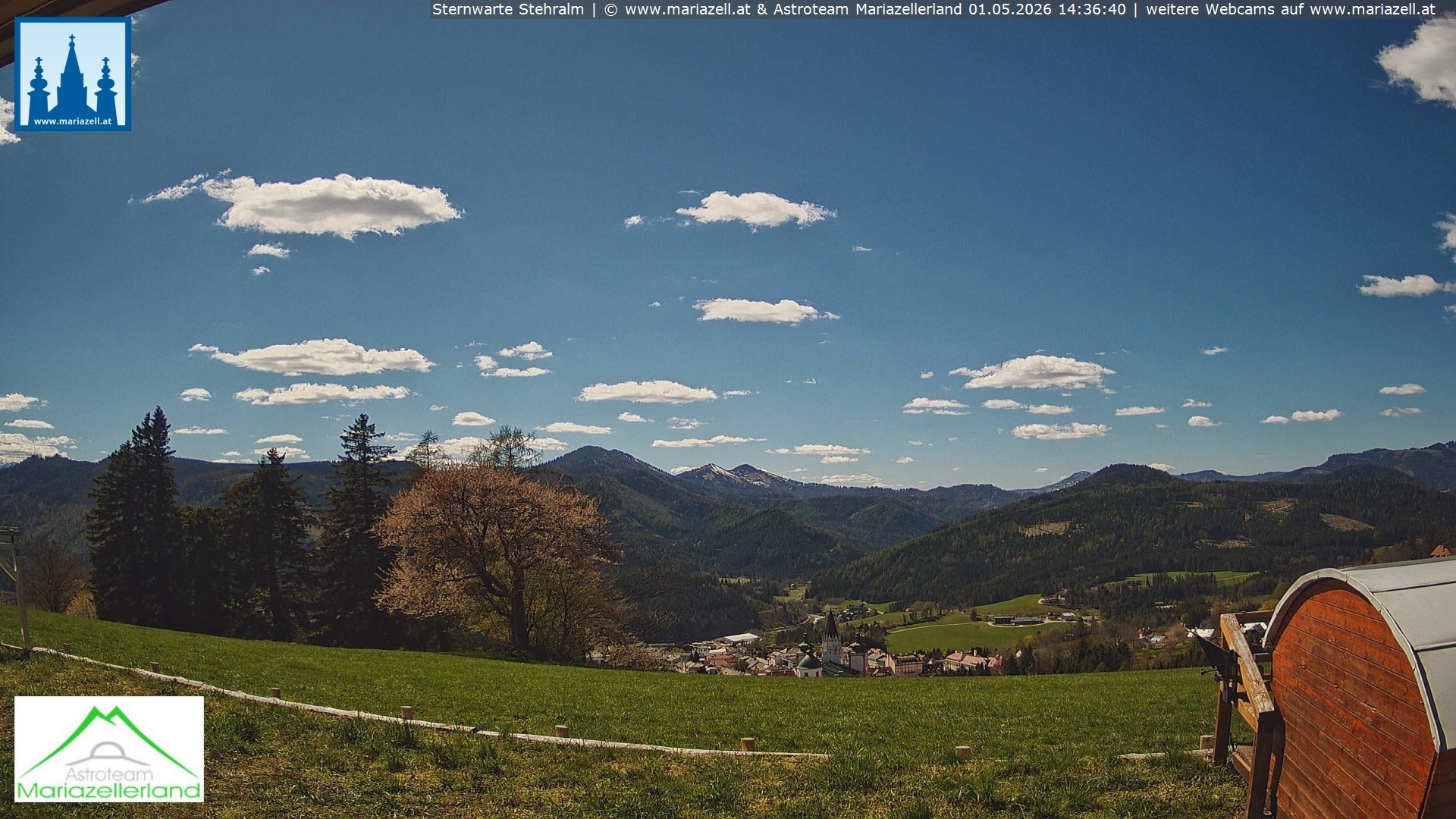 Archiv Foto Webcam Sternwarte Stehralm Mariazell