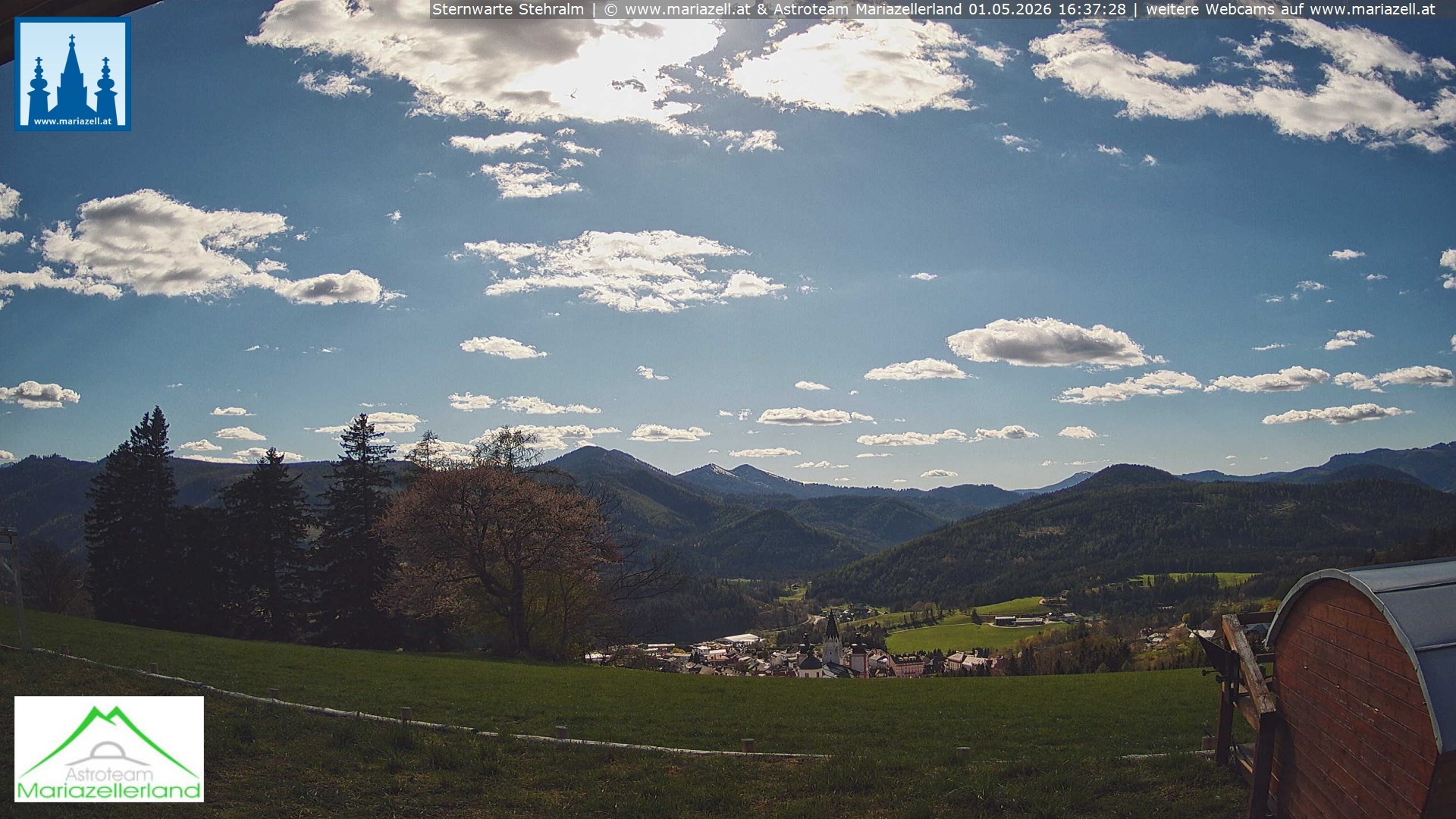Archiv Foto Webcam Sternwarte Stehralm Mariazell