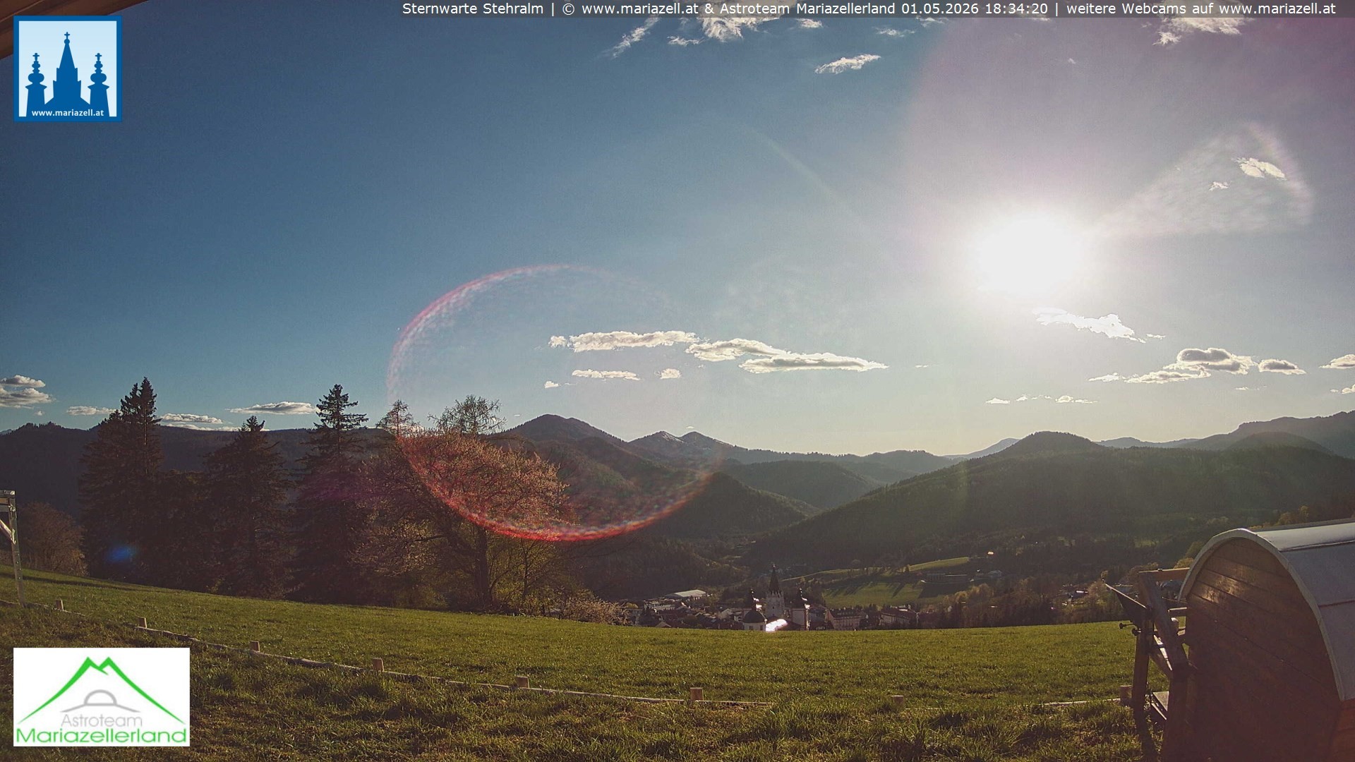 Archiv Foto Webcam Sternwarte Stehralm Mariazell
