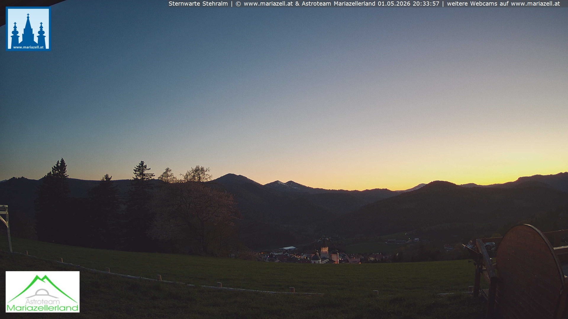 Archiv Foto Webcam Sternwarte Stehralm Mariazell