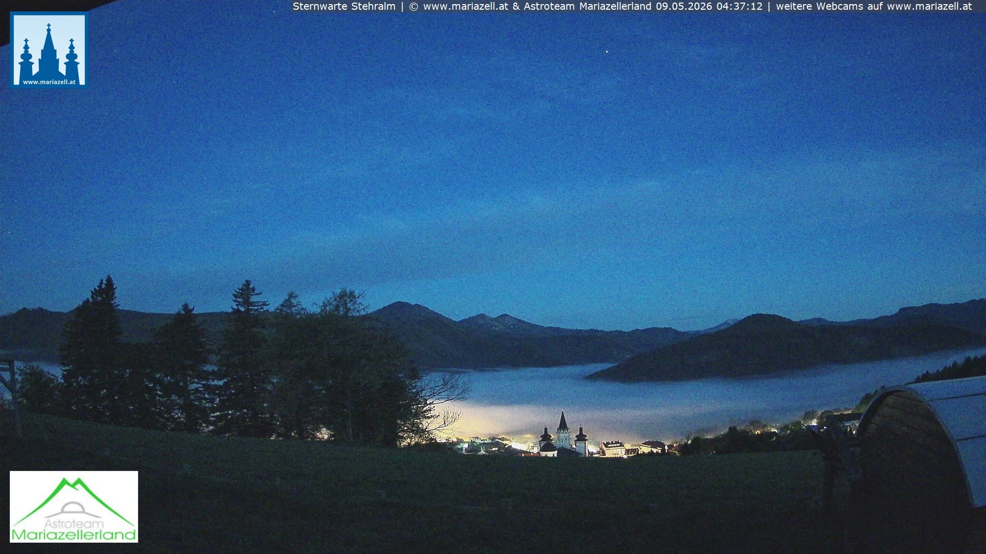 Archiv Foto Webcam Sternwarte Stehralm Mariazell