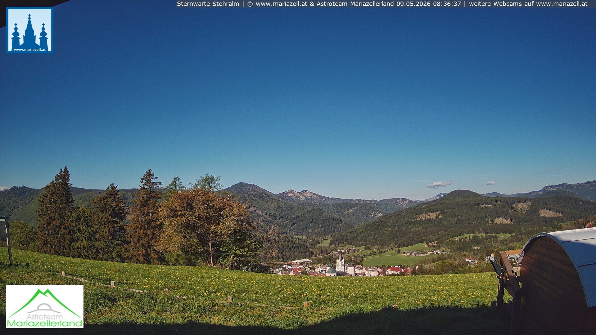 Archiv Foto Webcam Sternwarte Stehralm Mariazell