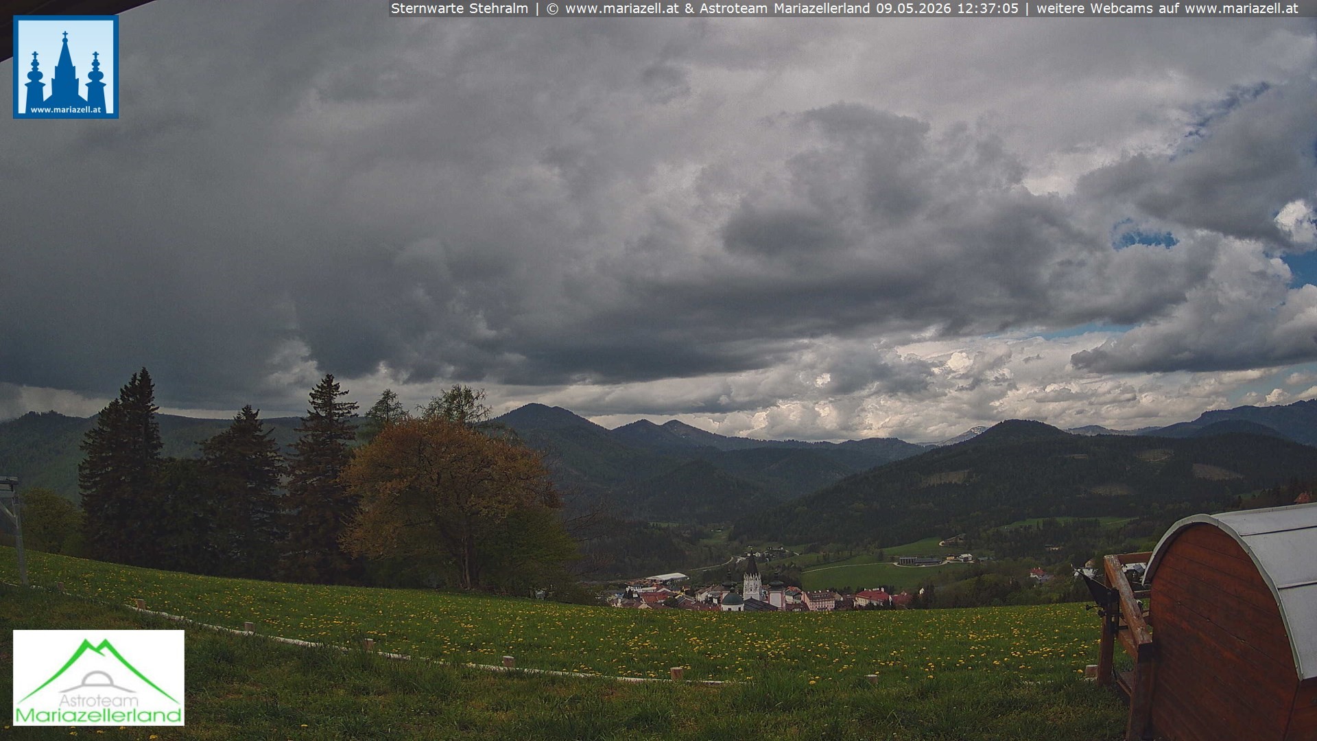 Archiv Foto Webcam Sternwarte Stehralm Mariazell