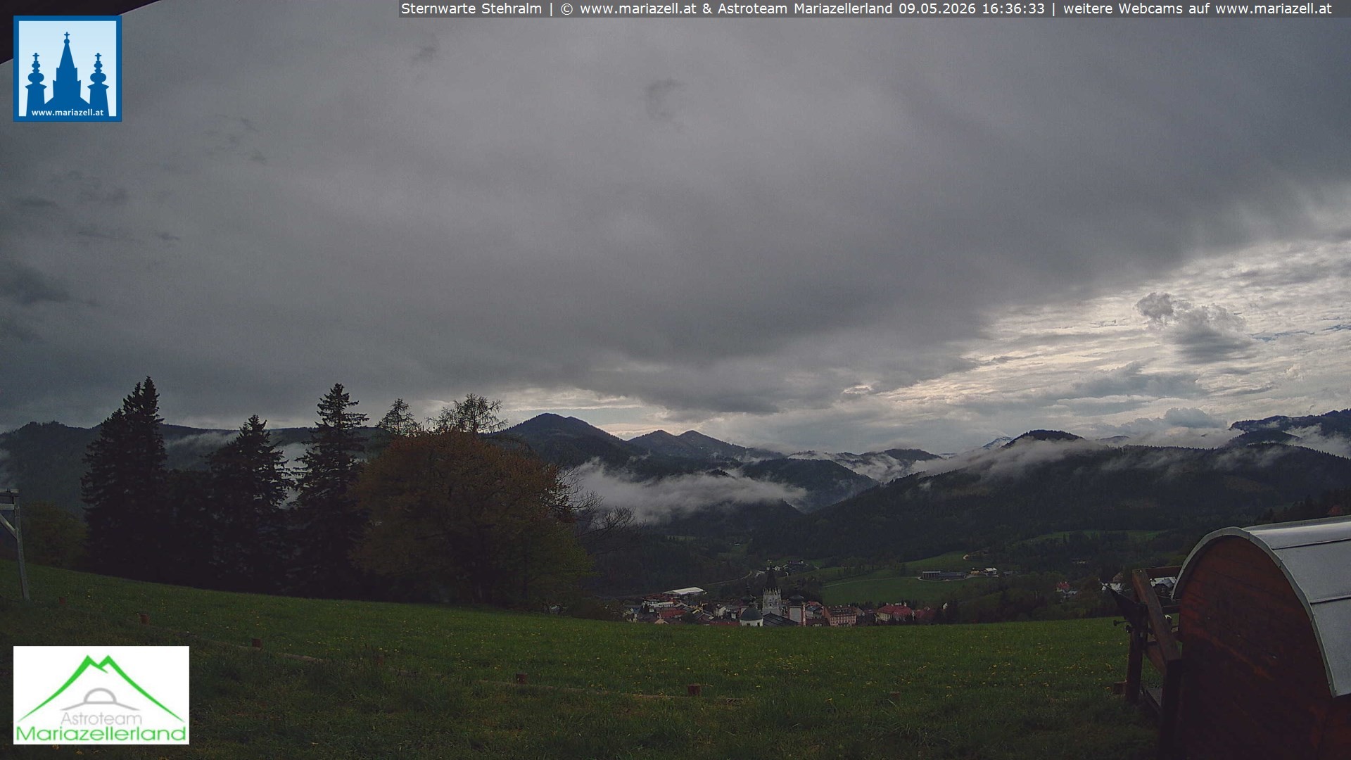 Archiv Foto Webcam Sternwarte Stehralm Mariazell