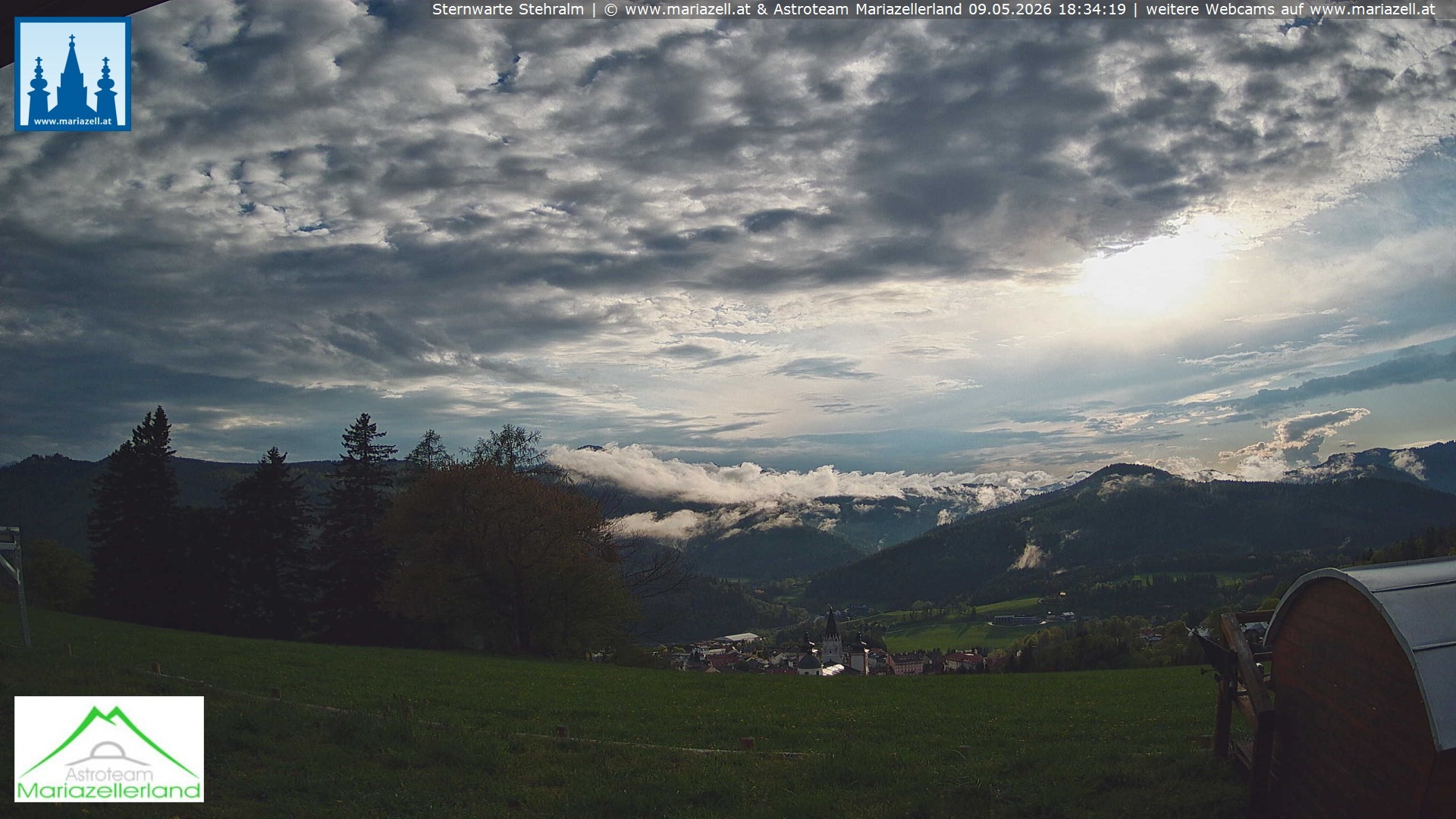 Archiv Foto Webcam Sternwarte Stehralm Mariazell