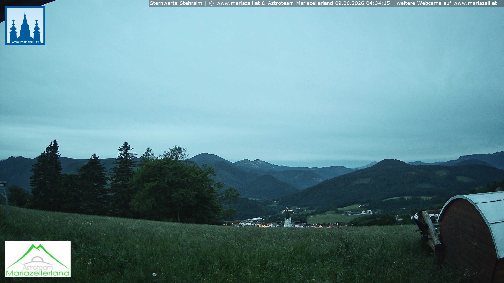 Archiv Foto Webcam Sternwarte Stehralm Mariazell