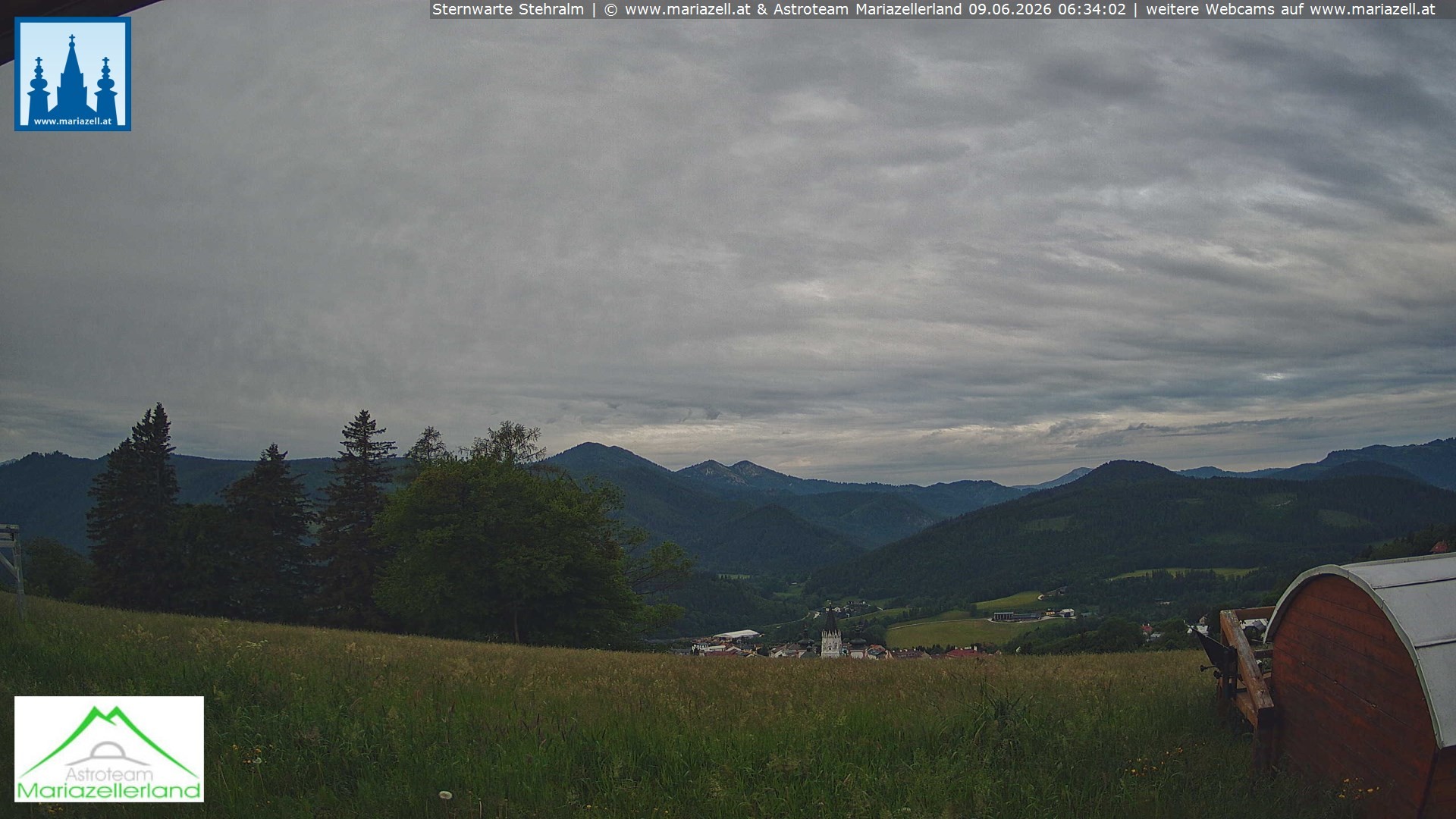 Archiv Foto Webcam Sternwarte Stehralm Mariazell