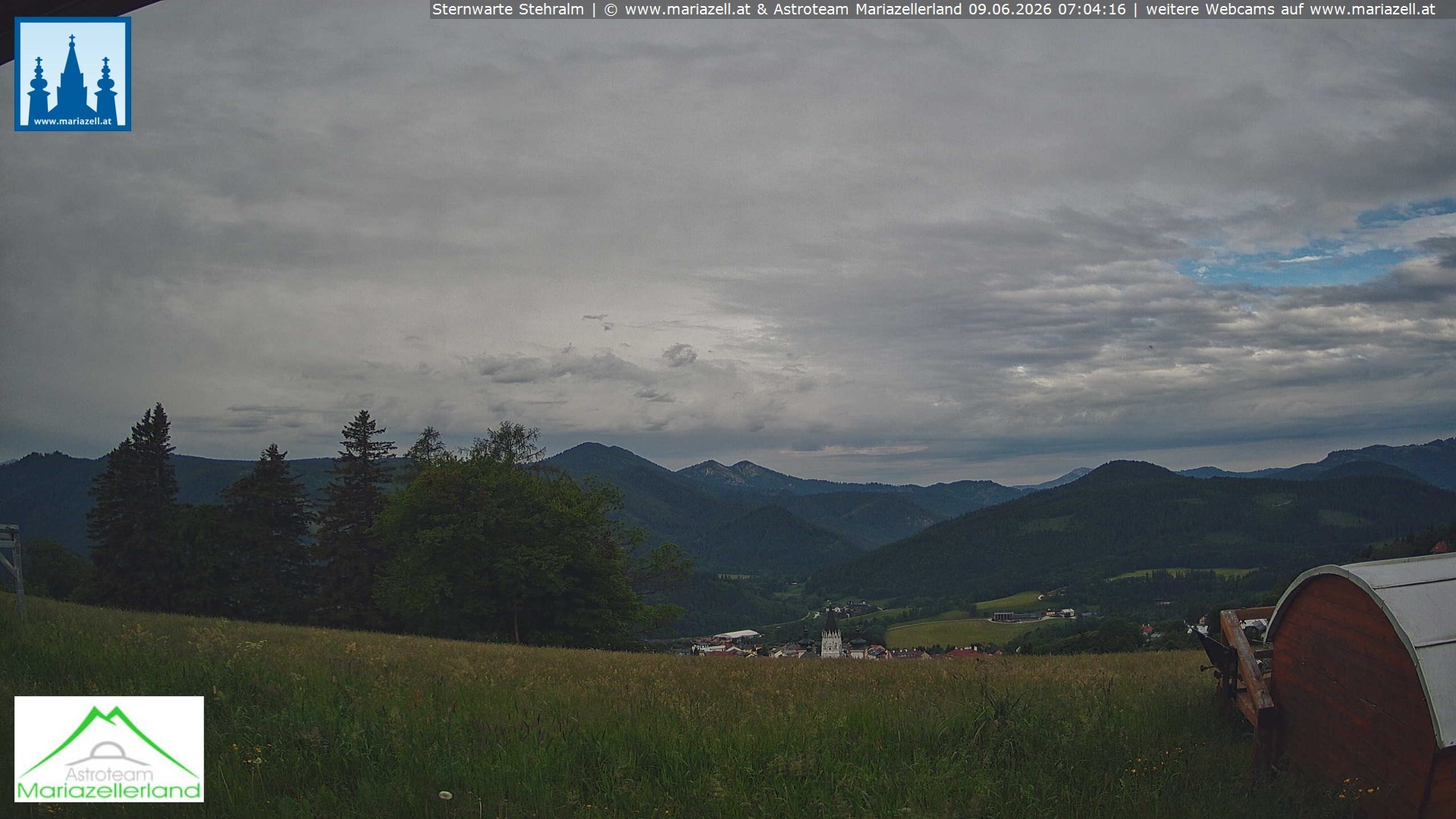 Archiv Foto Webcam Sternwarte Stehralm Mariazell