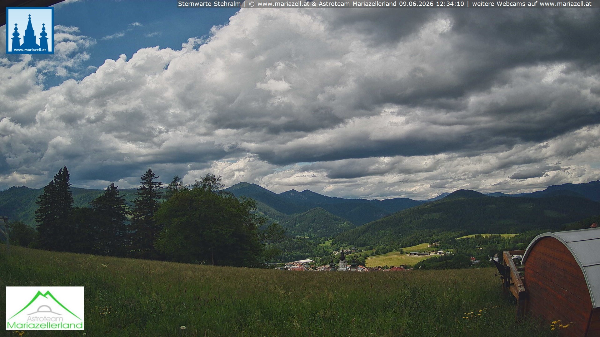 Archiv Foto Webcam Sternwarte Stehralm Mariazell