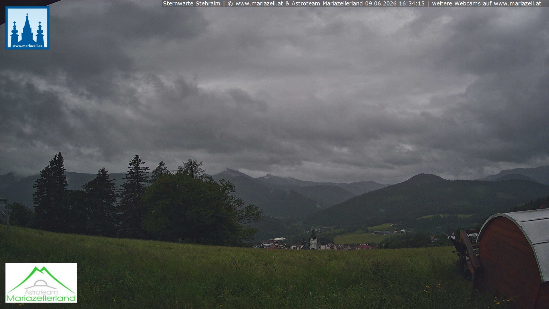 Archiv Foto Webcam Sternwarte Stehralm Mariazell
