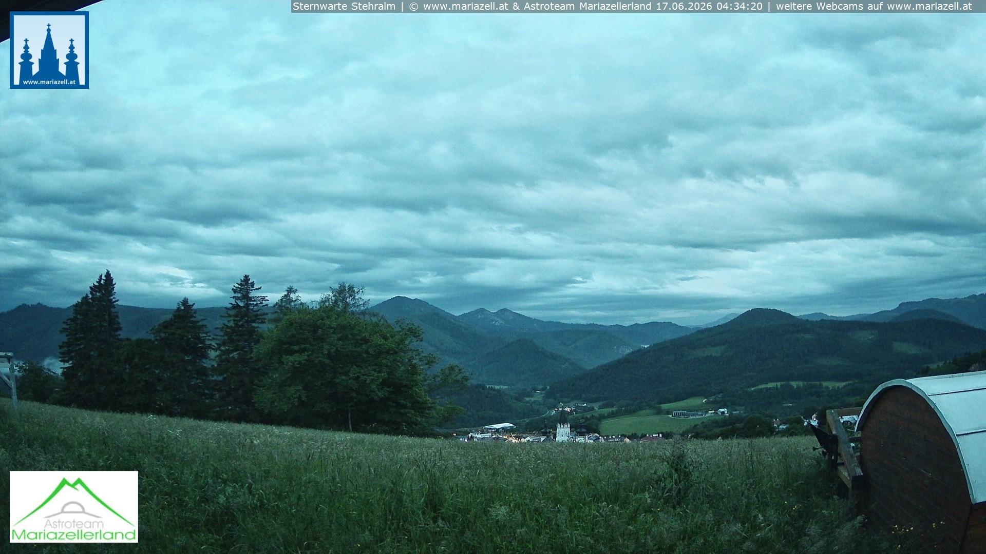 Archiv Foto Webcam Sternwarte Stehralm Mariazell
