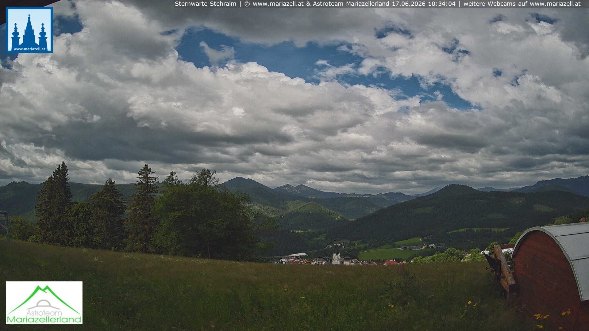 Archiv Foto Webcam Sternwarte Stehralm Mariazell