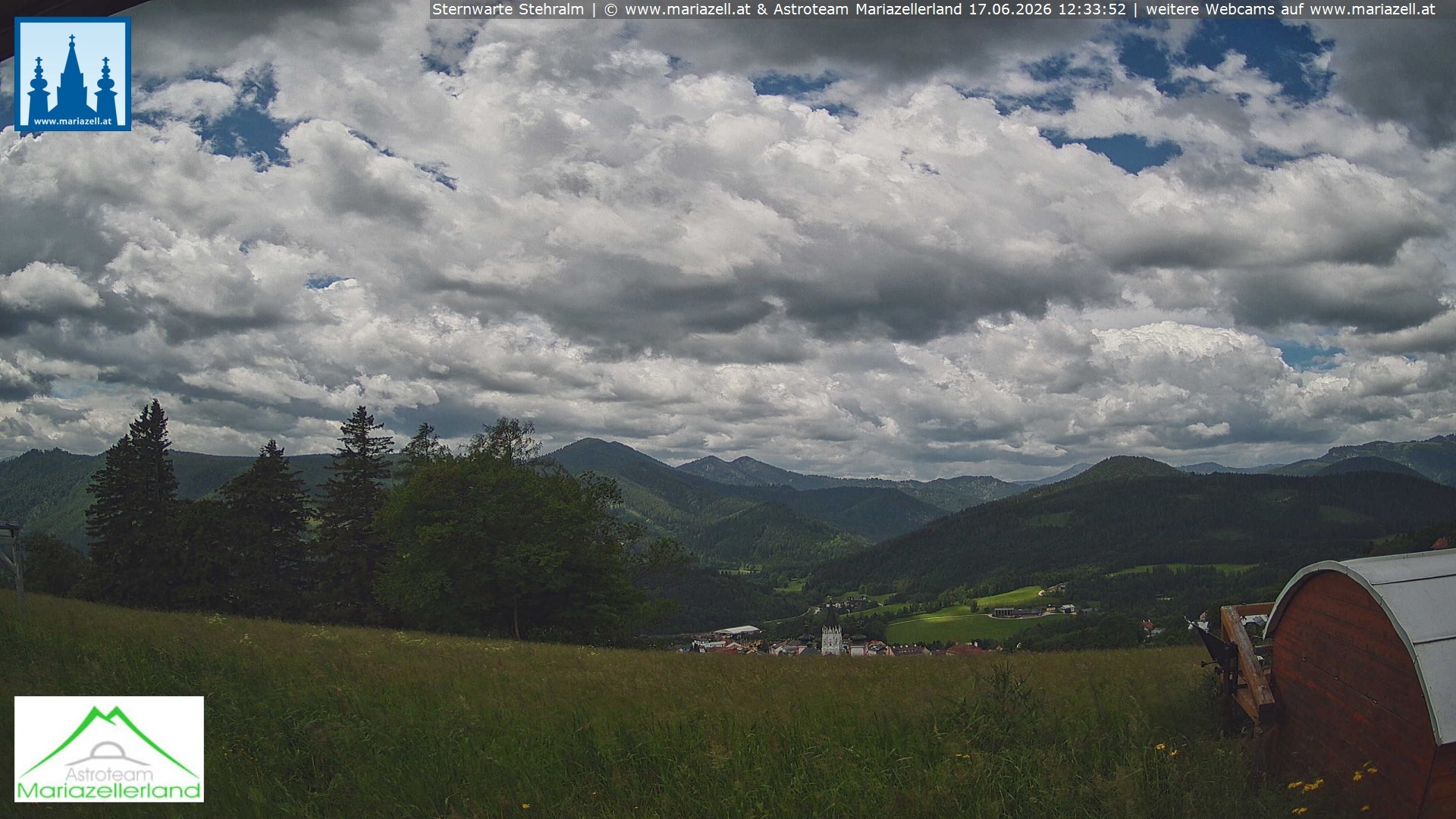 Archiv Foto Webcam Sternwarte Stehralm Mariazell