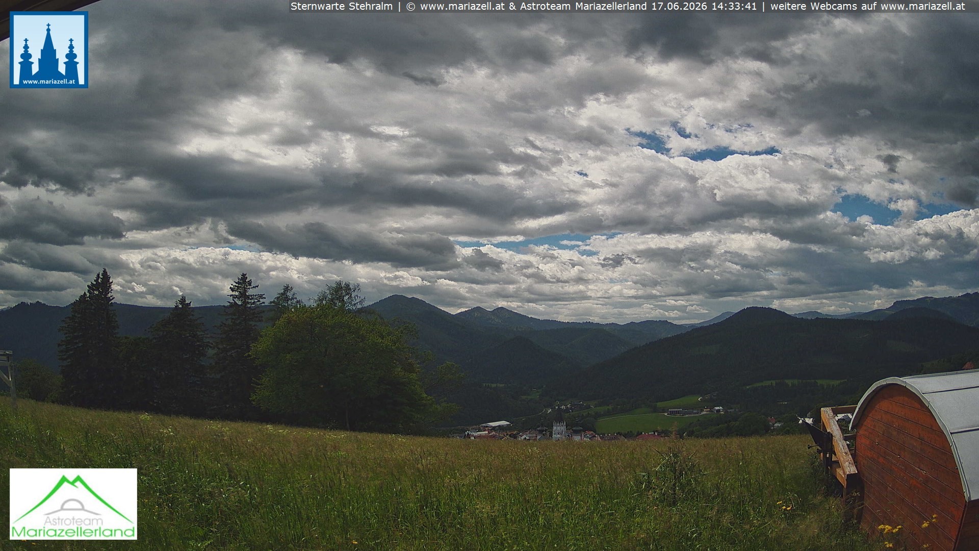 Archiv Foto Webcam Sternwarte Stehralm Mariazell