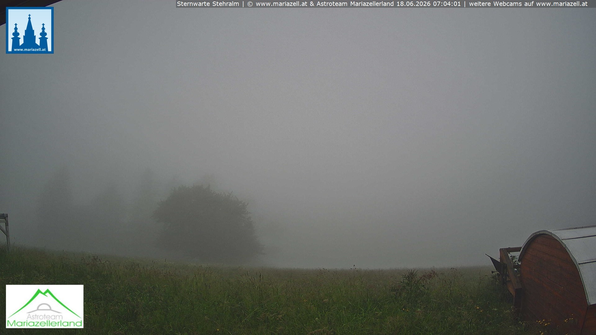 Archiv Foto Webcam Sternwarte Stehralm Mariazell