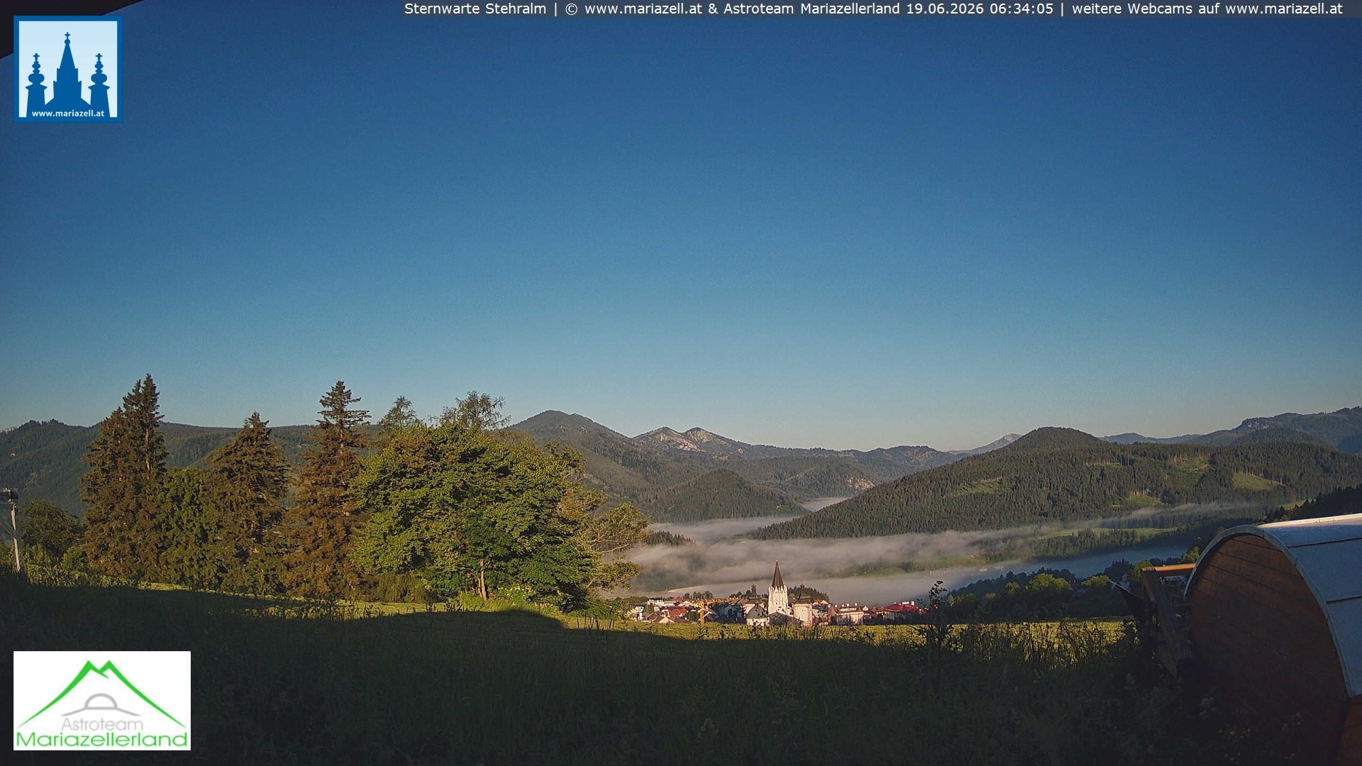 Archiv Foto Webcam Sternwarte Stehralm Mariazell