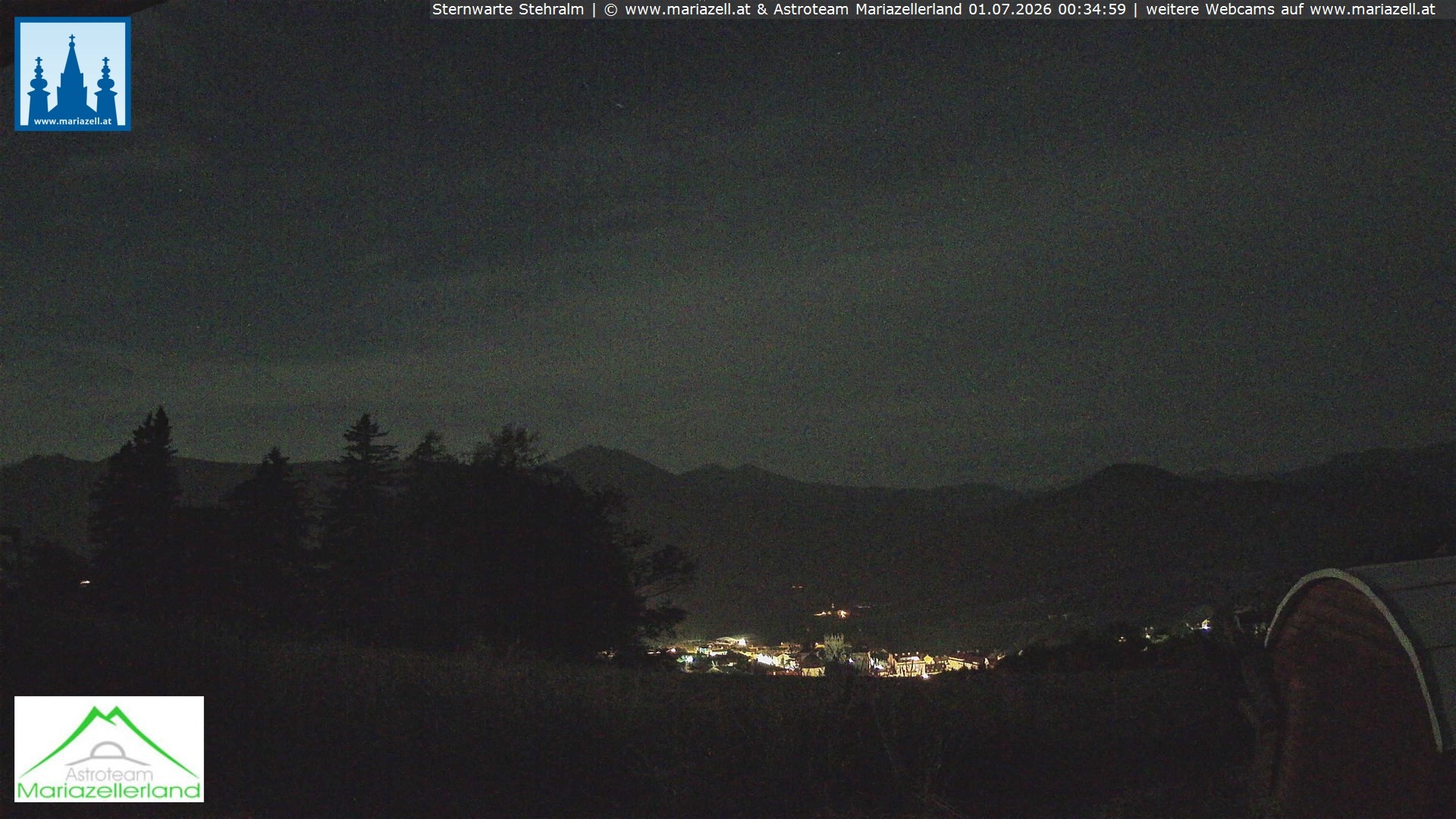 Archiv Foto Webcam Sternwarte Stehralm Mariazell