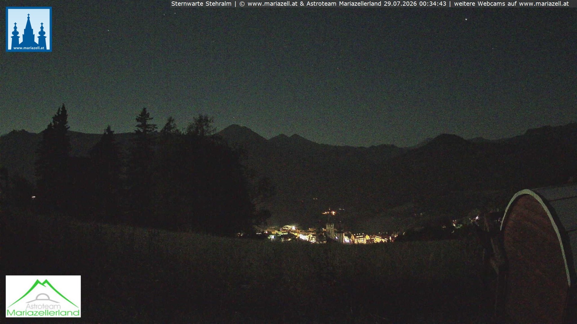 Archiv Foto Webcam Sternwarte Stehralm Mariazell