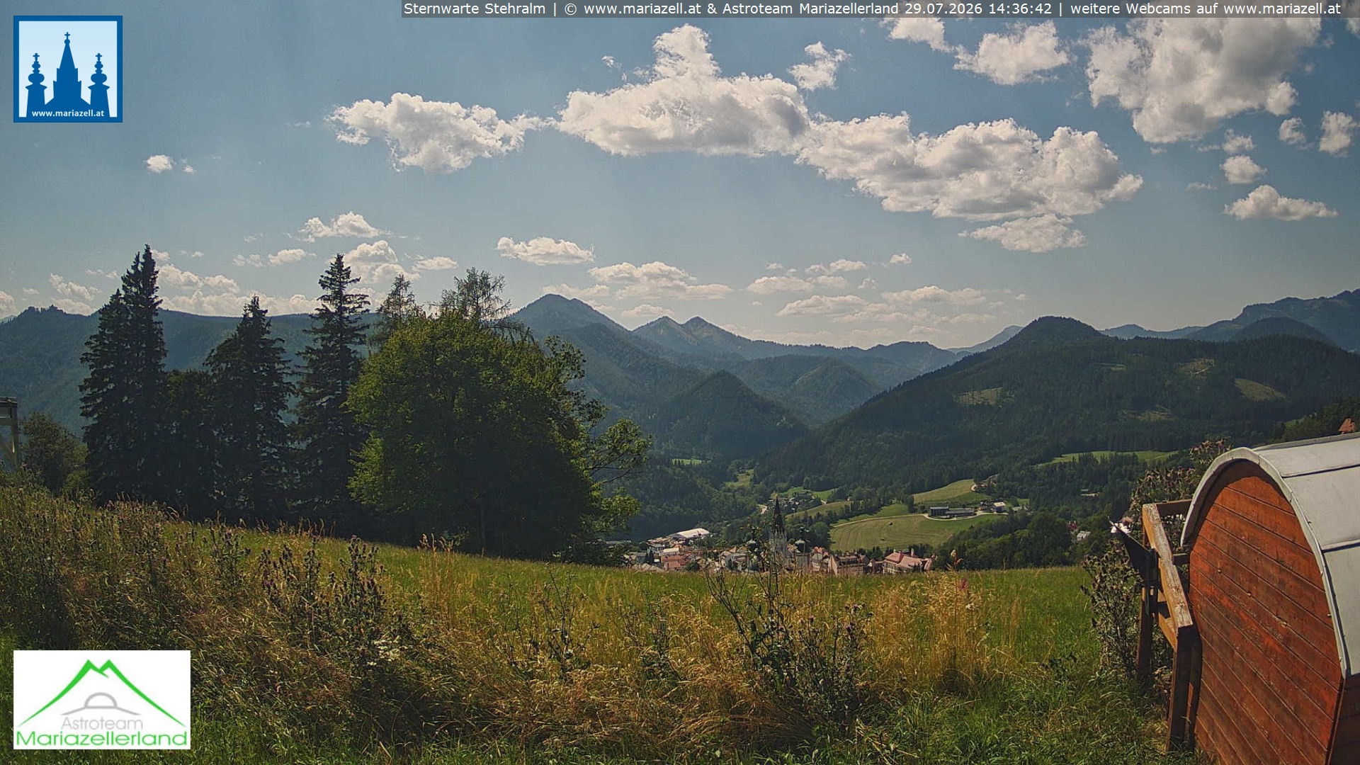 Archiv Foto Webcam Sternwarte Stehralm Mariazell