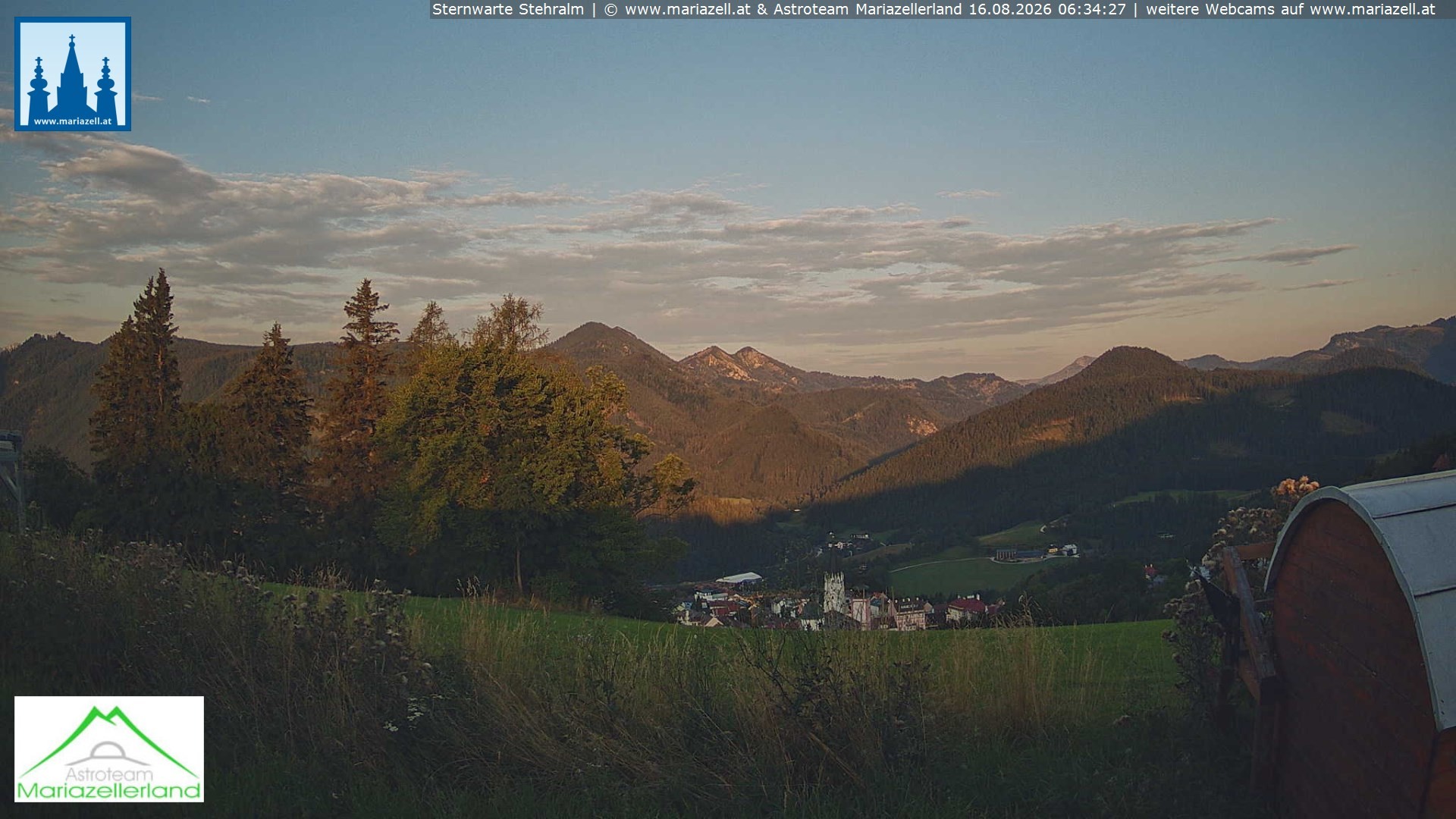 Archiv Foto Webcam Sternwarte Stehralm Mariazell