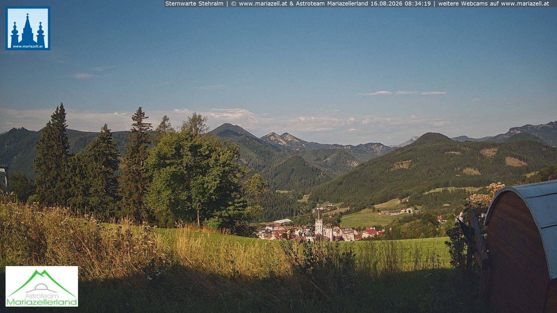 Archiv Foto Webcam Sternwarte Stehralm Mariazell