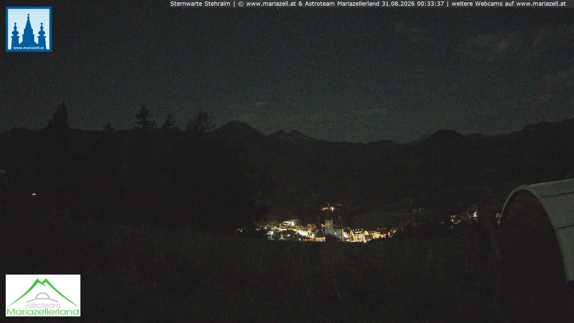 Archiv Foto Webcam Sternwarte Stehralm Mariazell