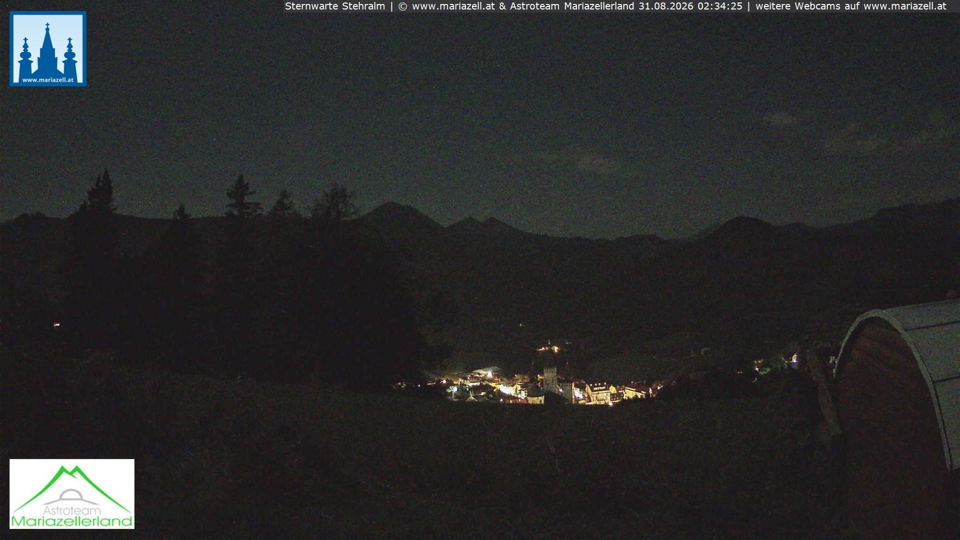 Archiv Foto Webcam Sternwarte Stehralm Mariazell