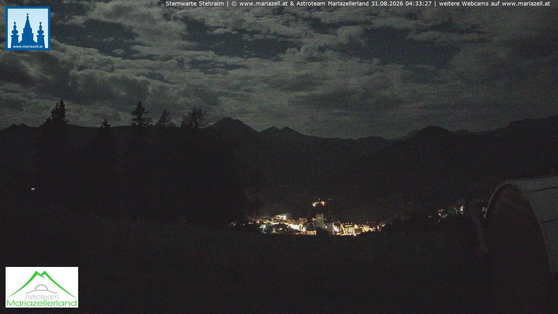 Archiv Foto Webcam Sternwarte Stehralm Mariazell