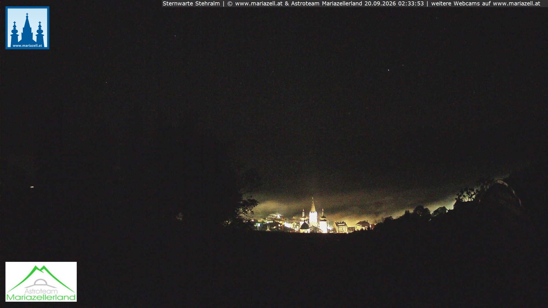 Archiv Foto Webcam Sternwarte Stehralm Mariazell