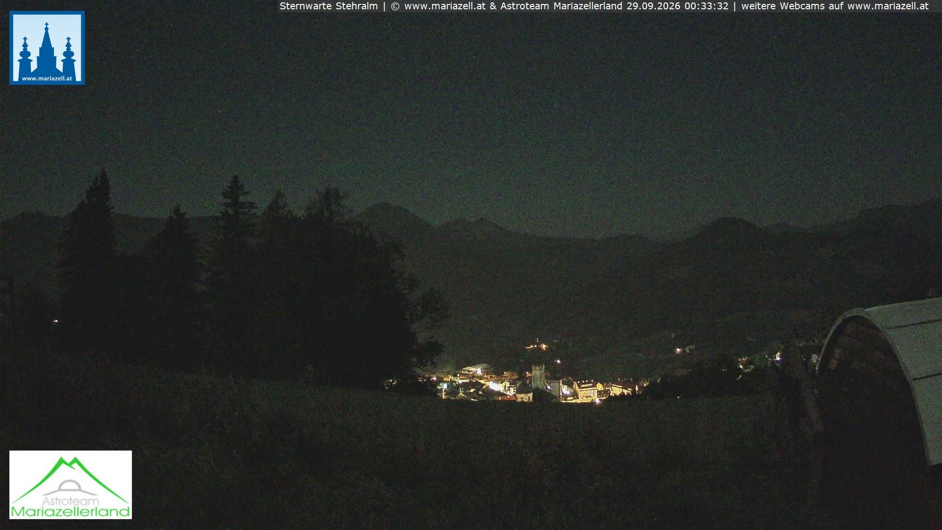 Archiv Foto Webcam Sternwarte Stehralm Mariazell