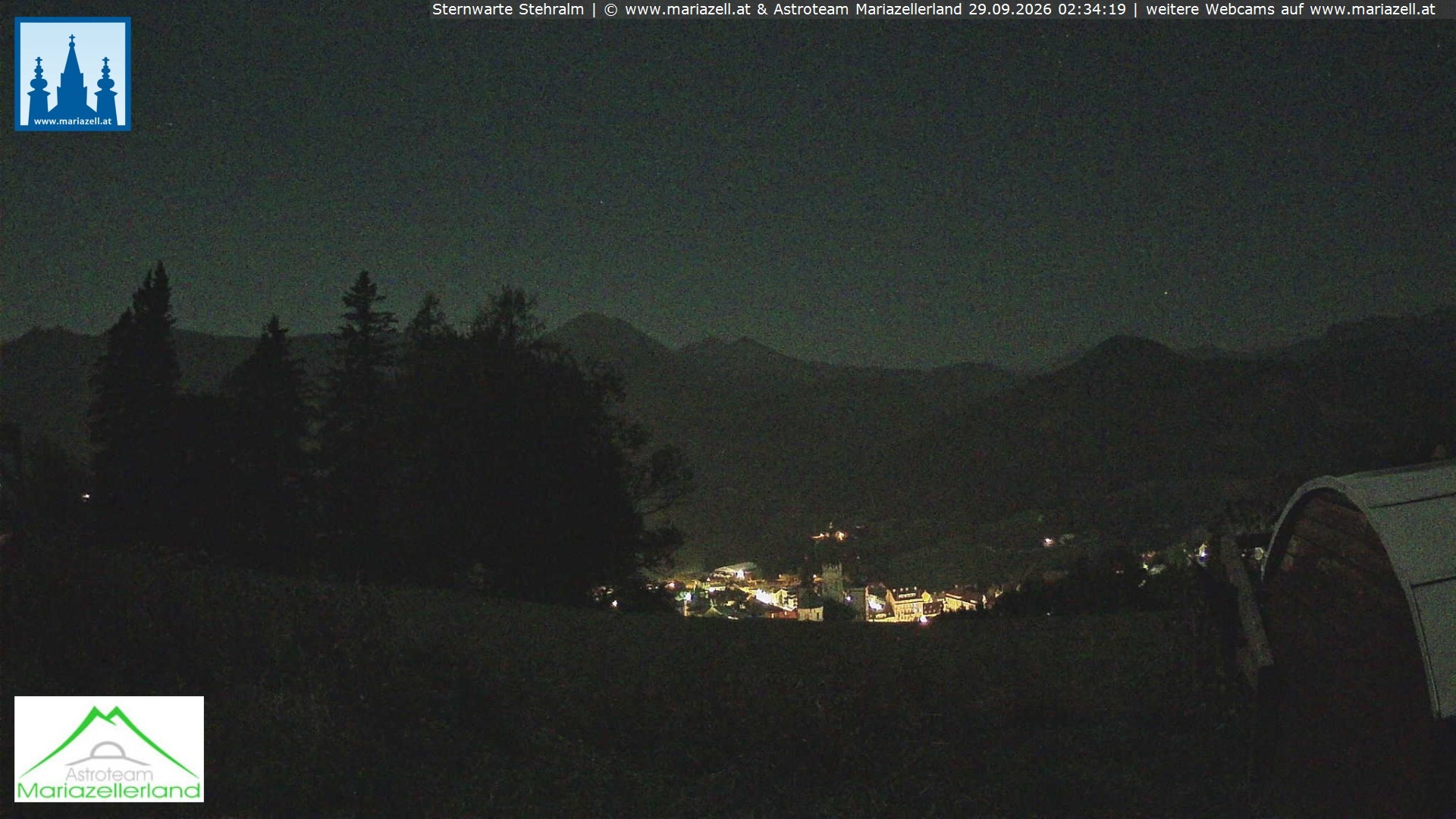 Archiv Foto Webcam Sternwarte Stehralm Mariazell