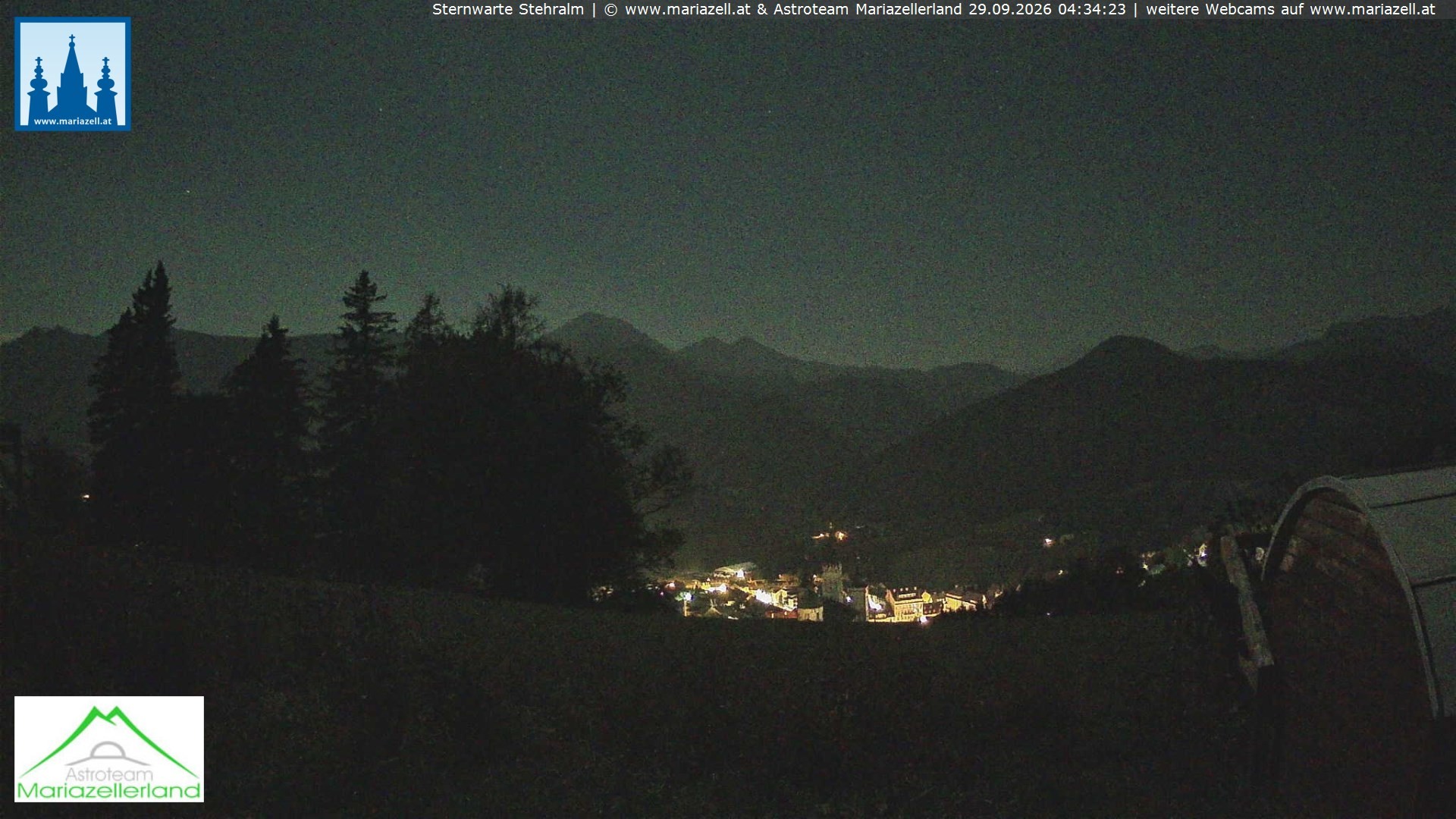 Archiv Foto Webcam Sternwarte Stehralm Mariazell