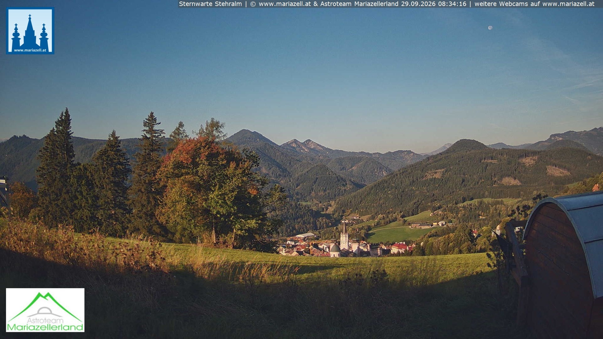Archiv Foto Webcam Sternwarte Stehralm Mariazell