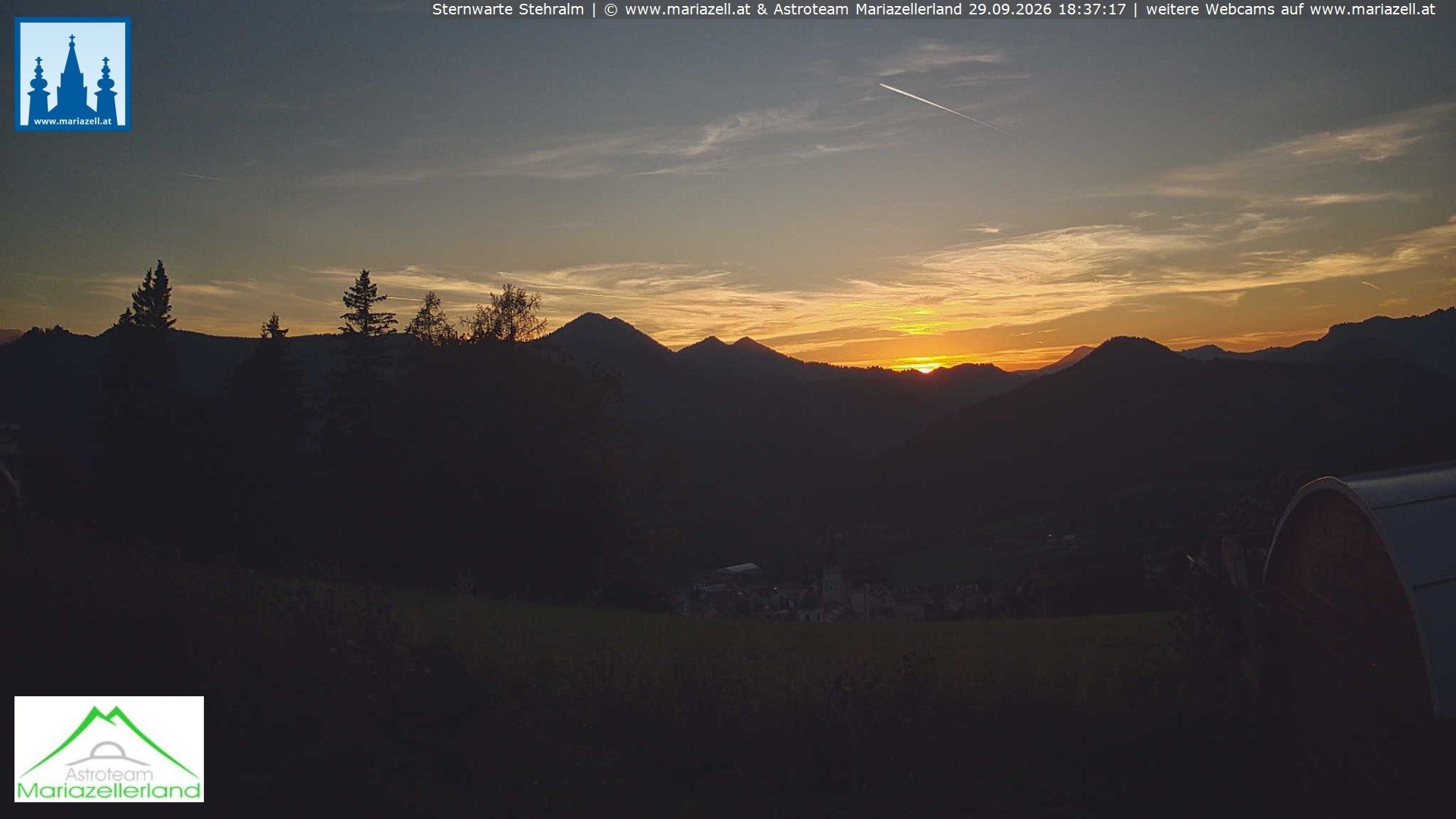 Archiv Foto Webcam Sternwarte Stehralm Mariazell