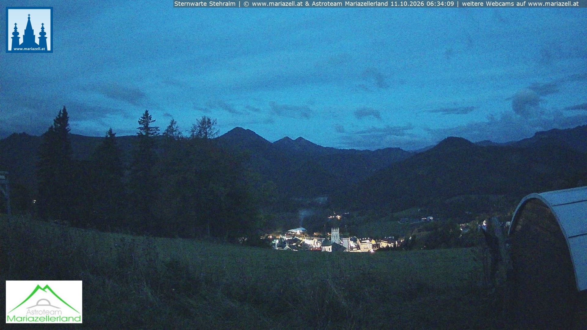 Archiv Foto Webcam Sternwarte Stehralm Mariazell
