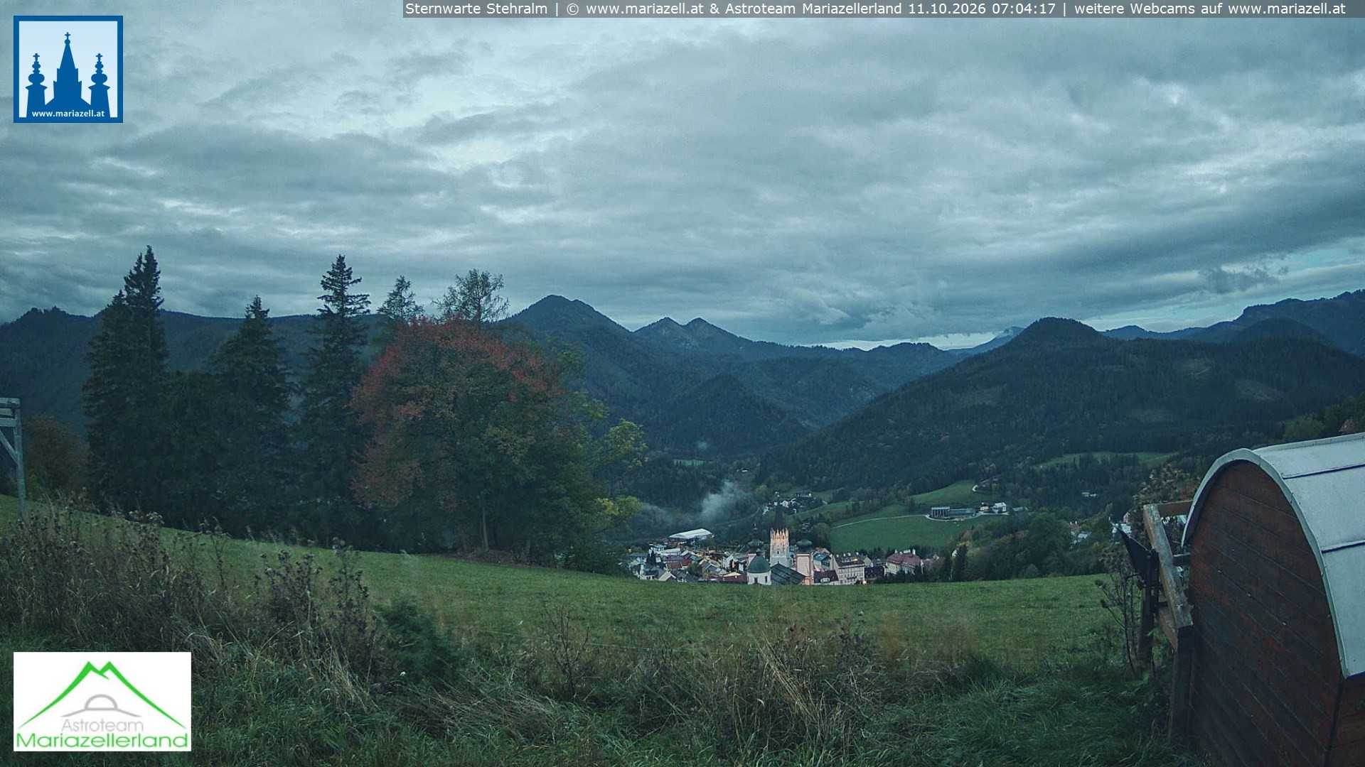 Archiv Foto Webcam Sternwarte Stehralm Mariazell