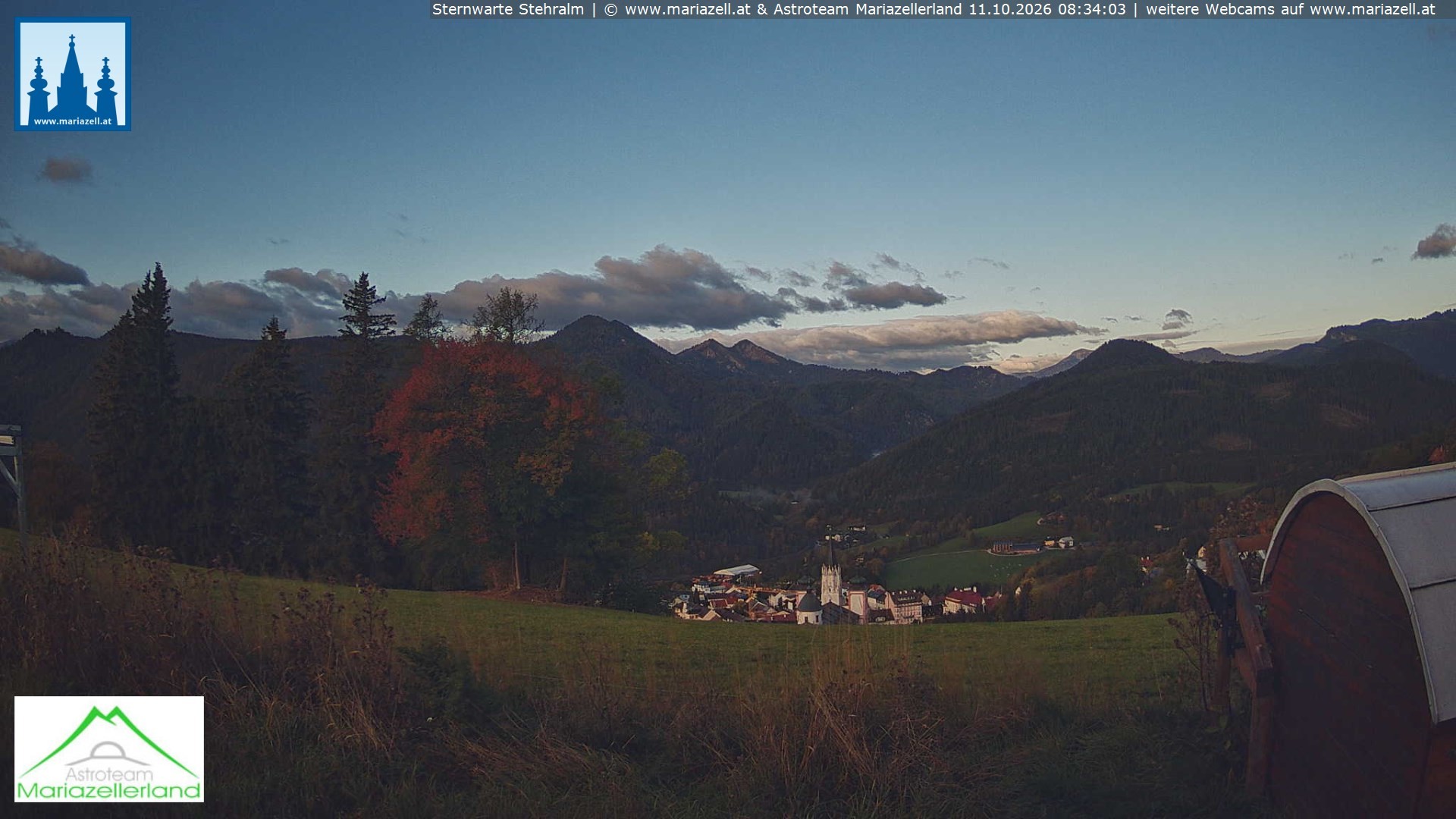 Archiv Foto Webcam Sternwarte Stehralm Mariazell