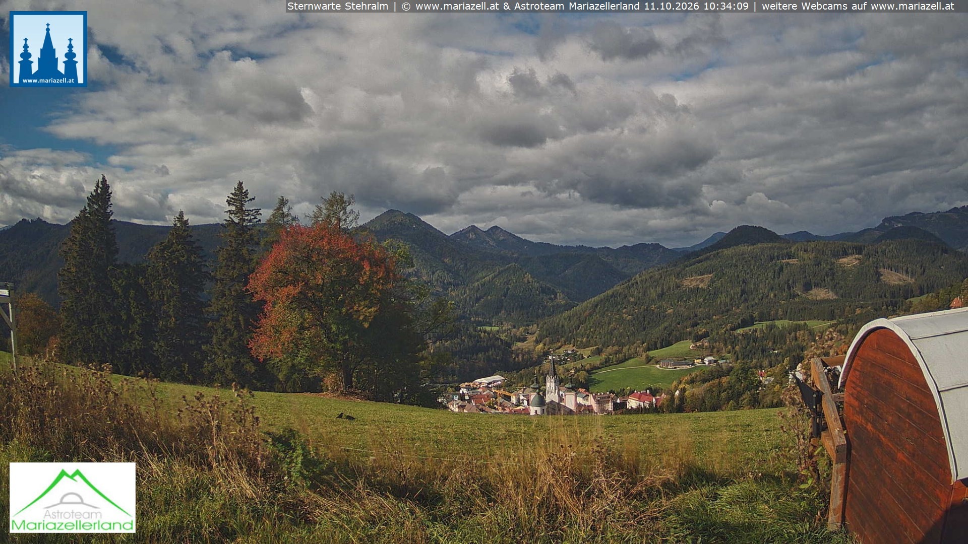 Archiv Foto Webcam Sternwarte Stehralm Mariazell