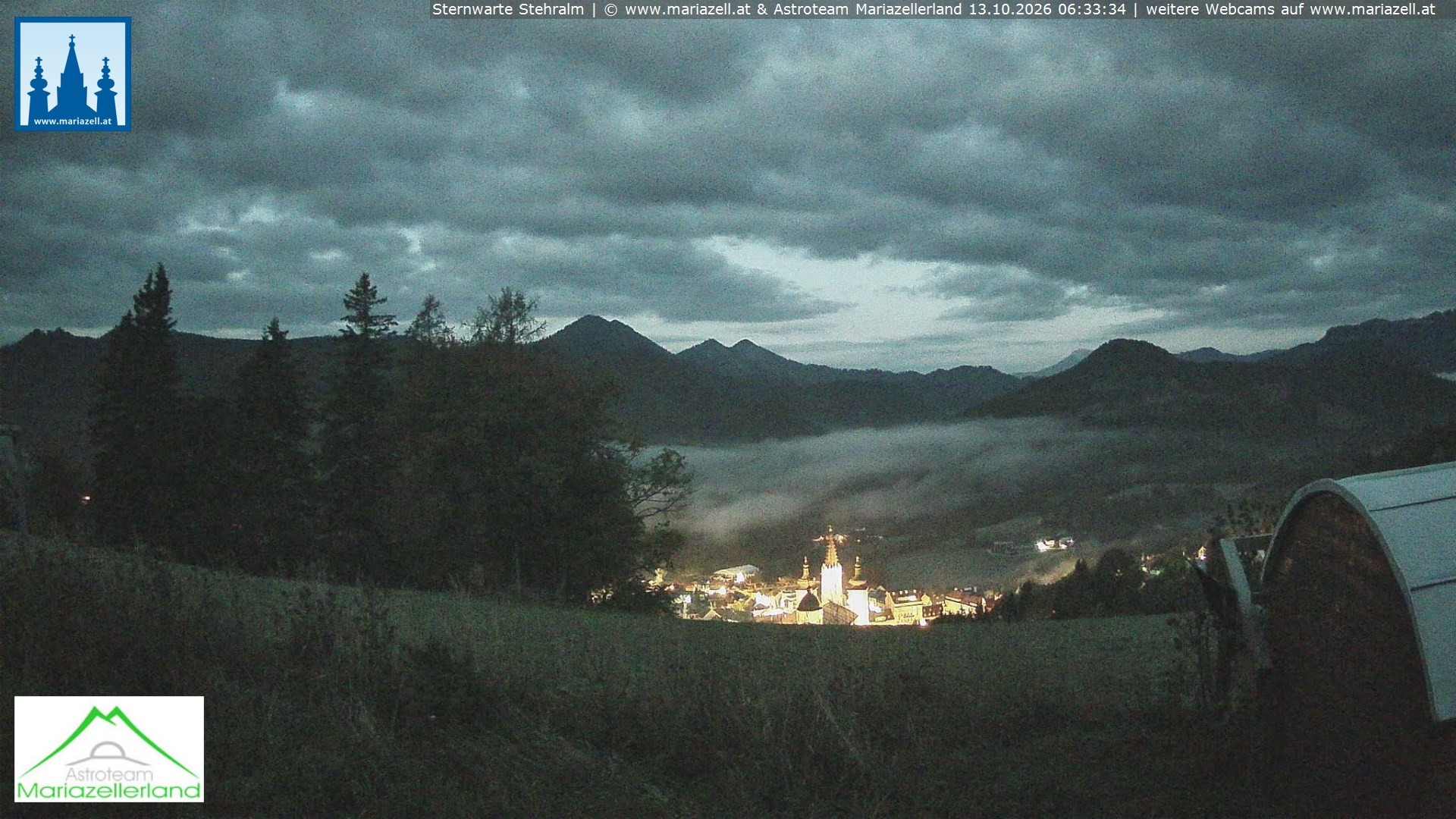 Archiv Foto Webcam Sternwarte Stehralm Mariazell