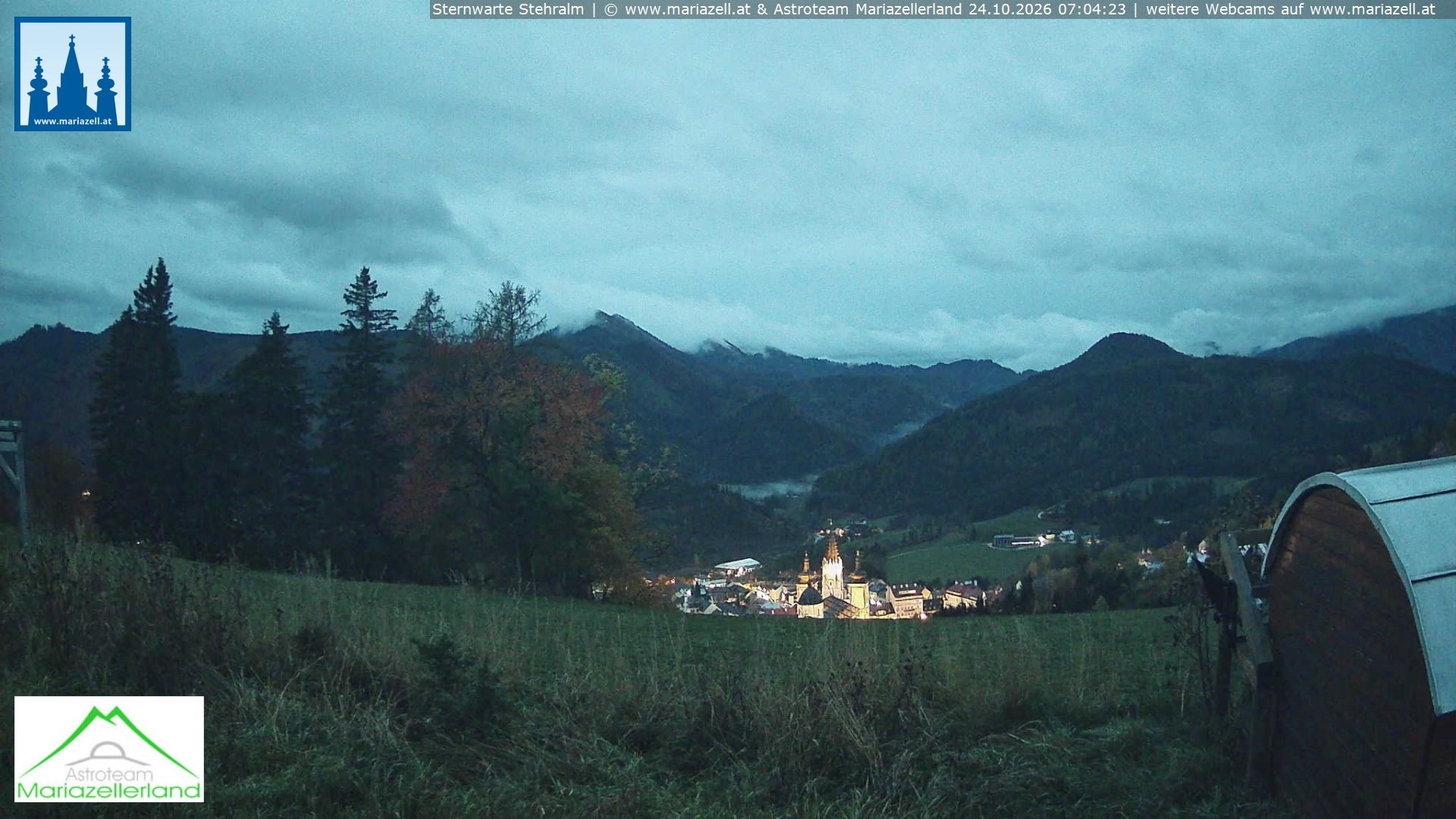 Archiv Foto Webcam Sternwarte Stehralm Mariazell