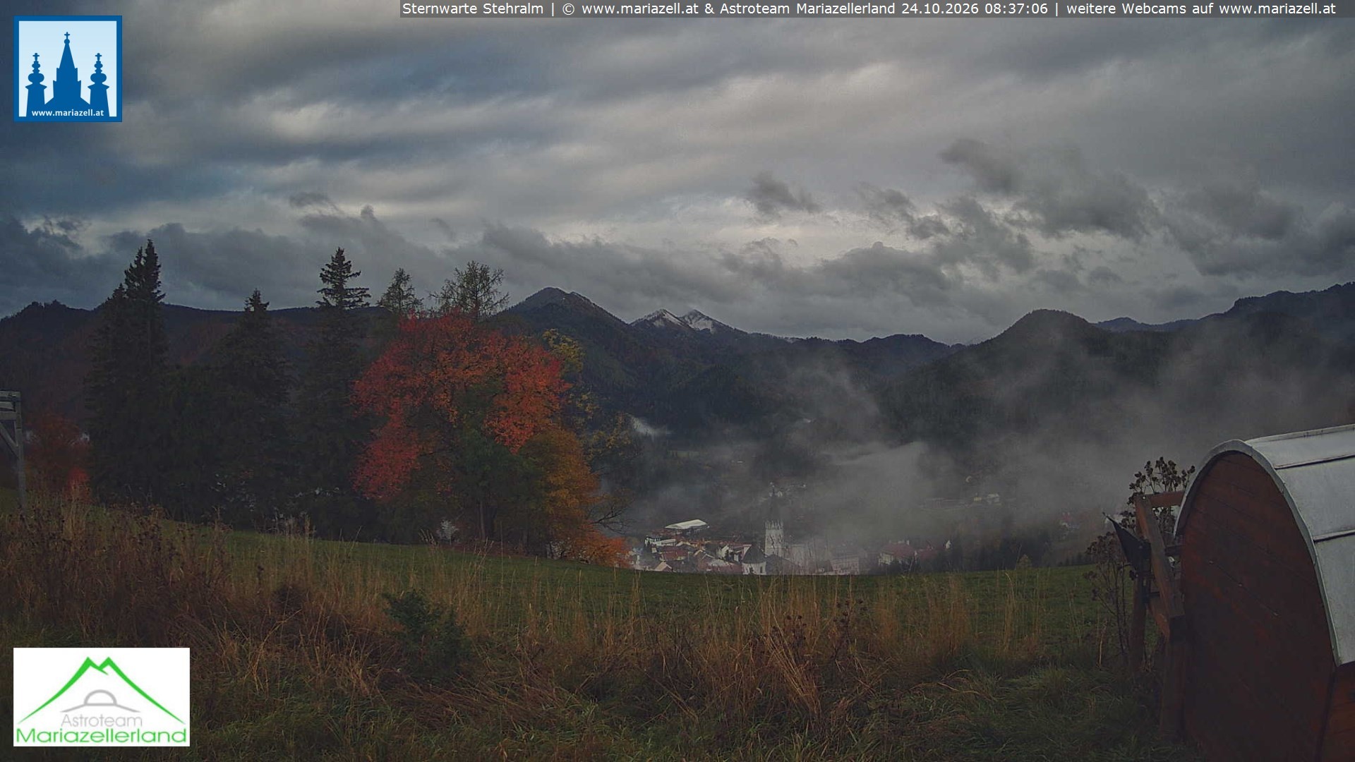 Archiv Foto Webcam Sternwarte Stehralm Mariazell