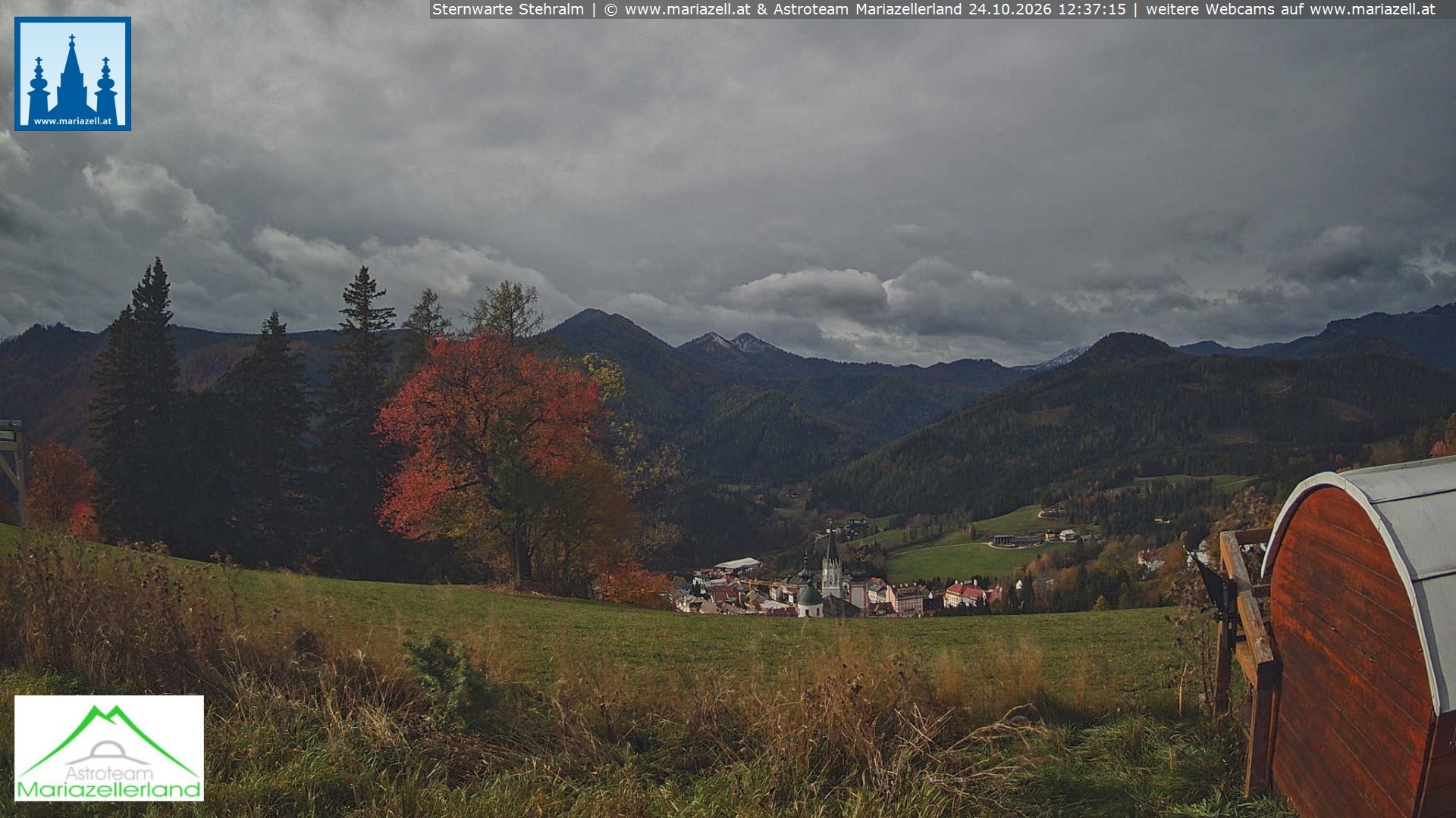Archiv Foto Webcam Sternwarte Stehralm Mariazell