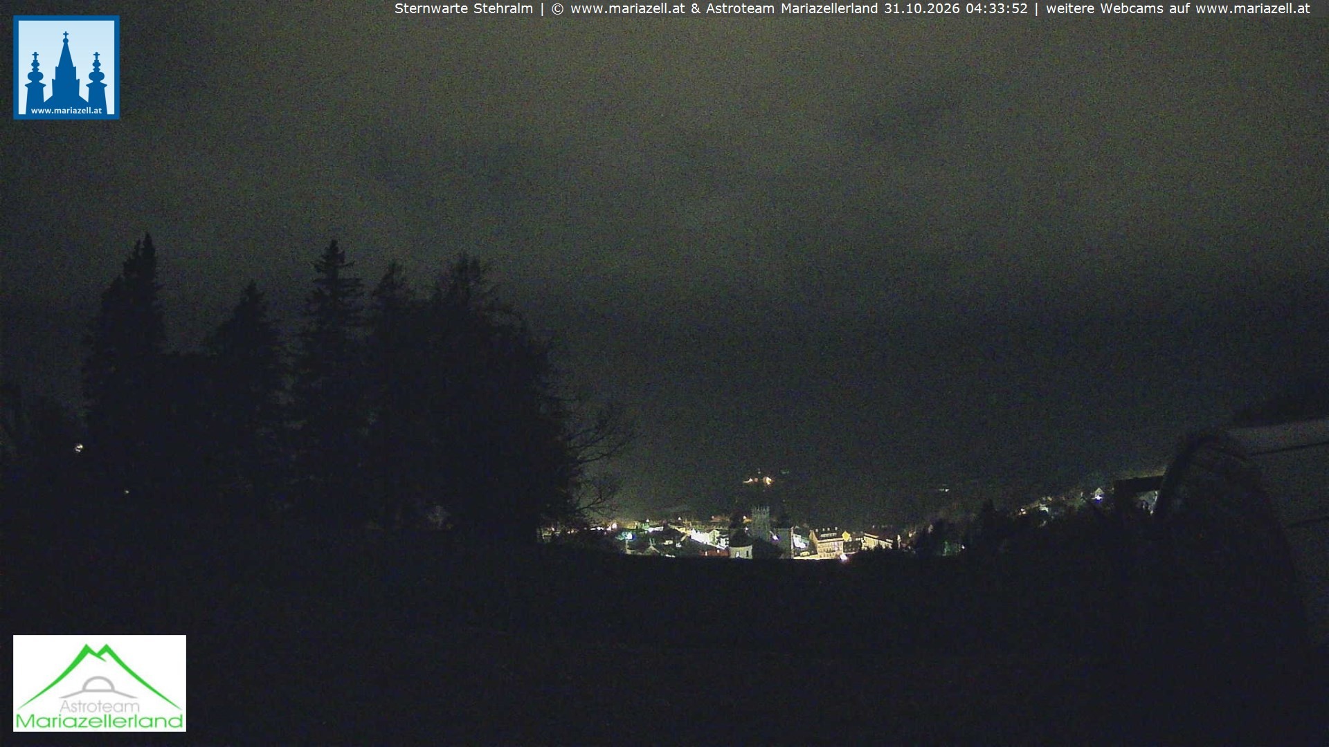 Archiv Foto Webcam Sternwarte Stehralm Mariazell