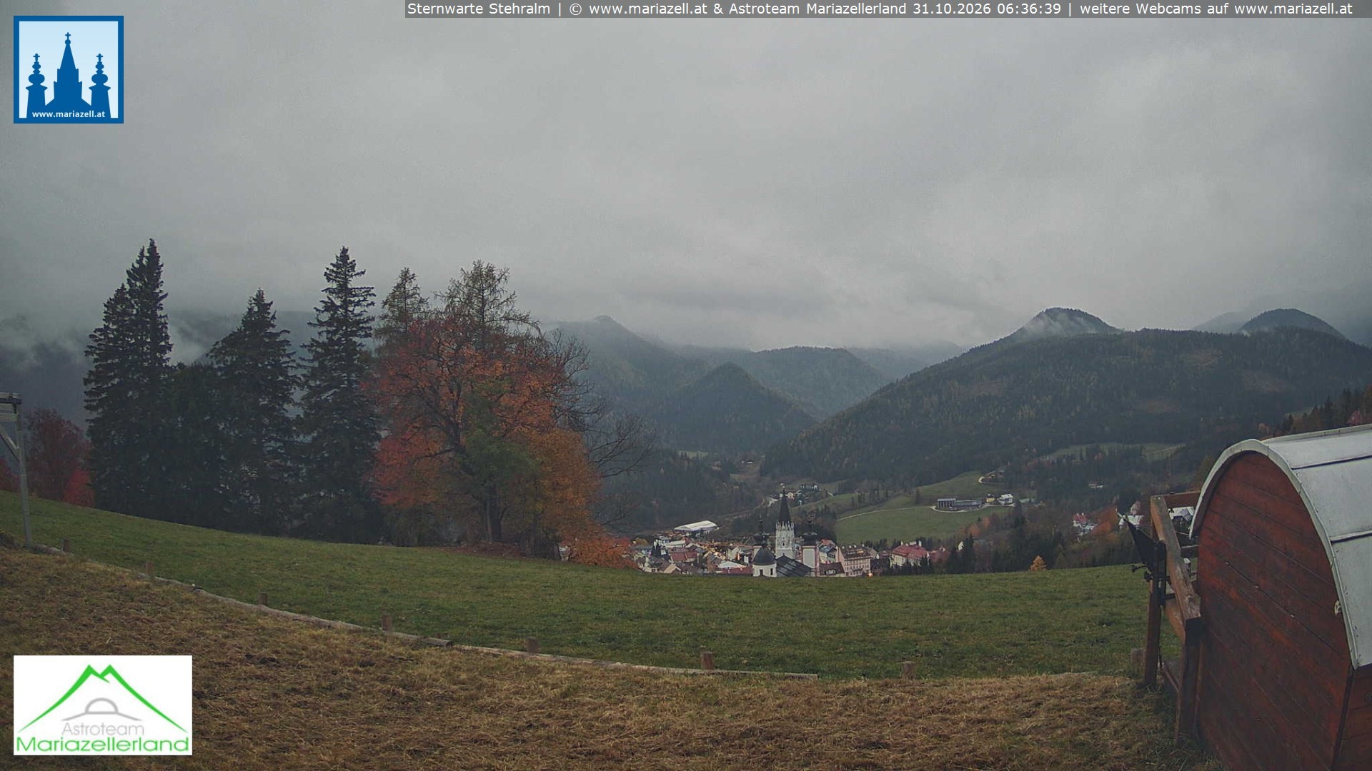 Archiv Foto Webcam Sternwarte Stehralm Mariazell