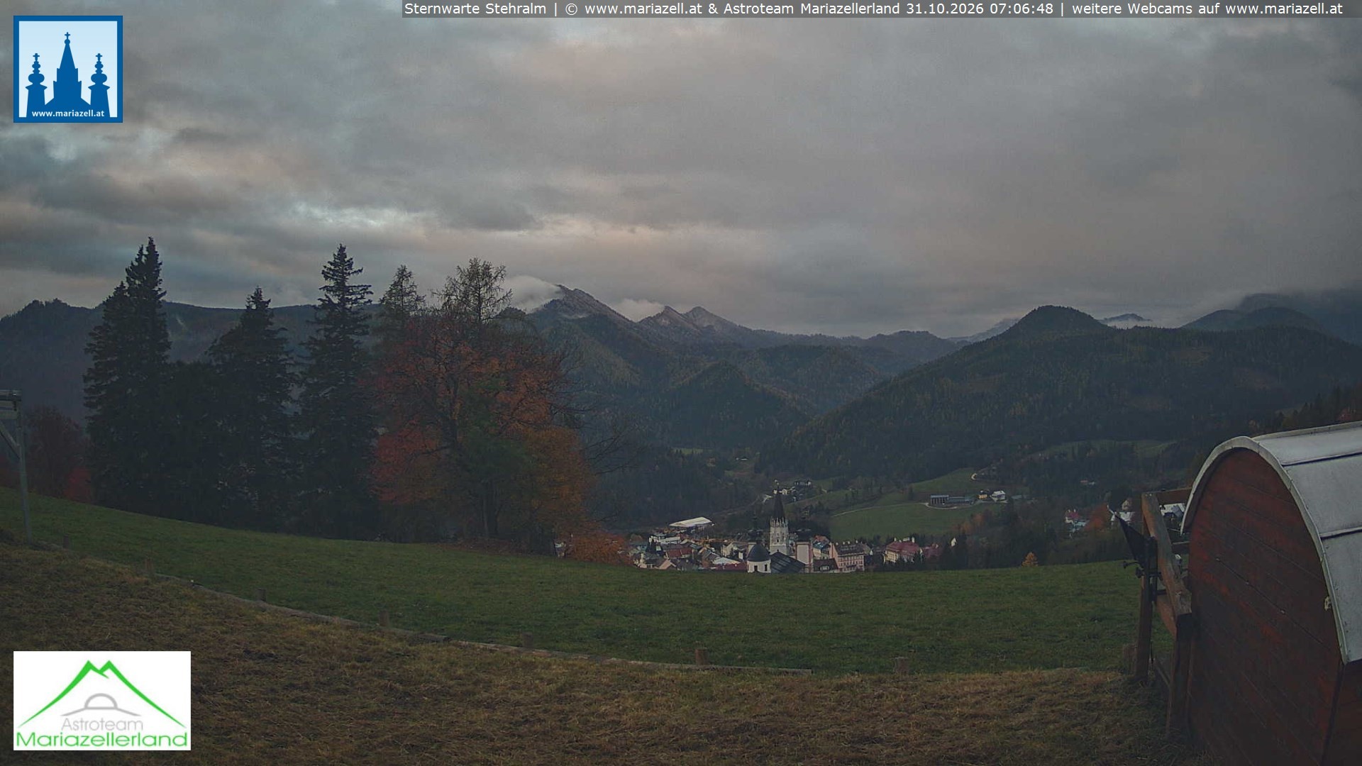 Archiv Foto Webcam Sternwarte Stehralm Mariazell