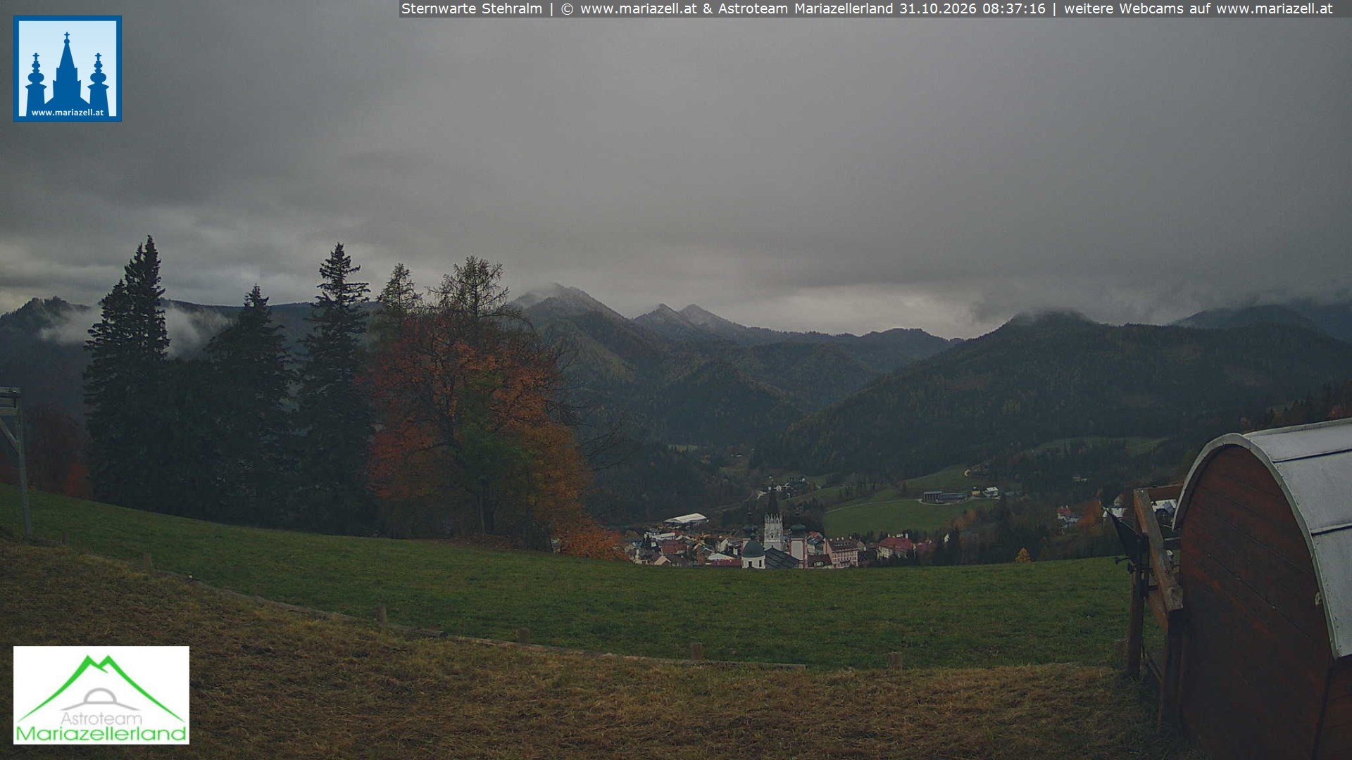 Archiv Foto Webcam Sternwarte Stehralm Mariazell