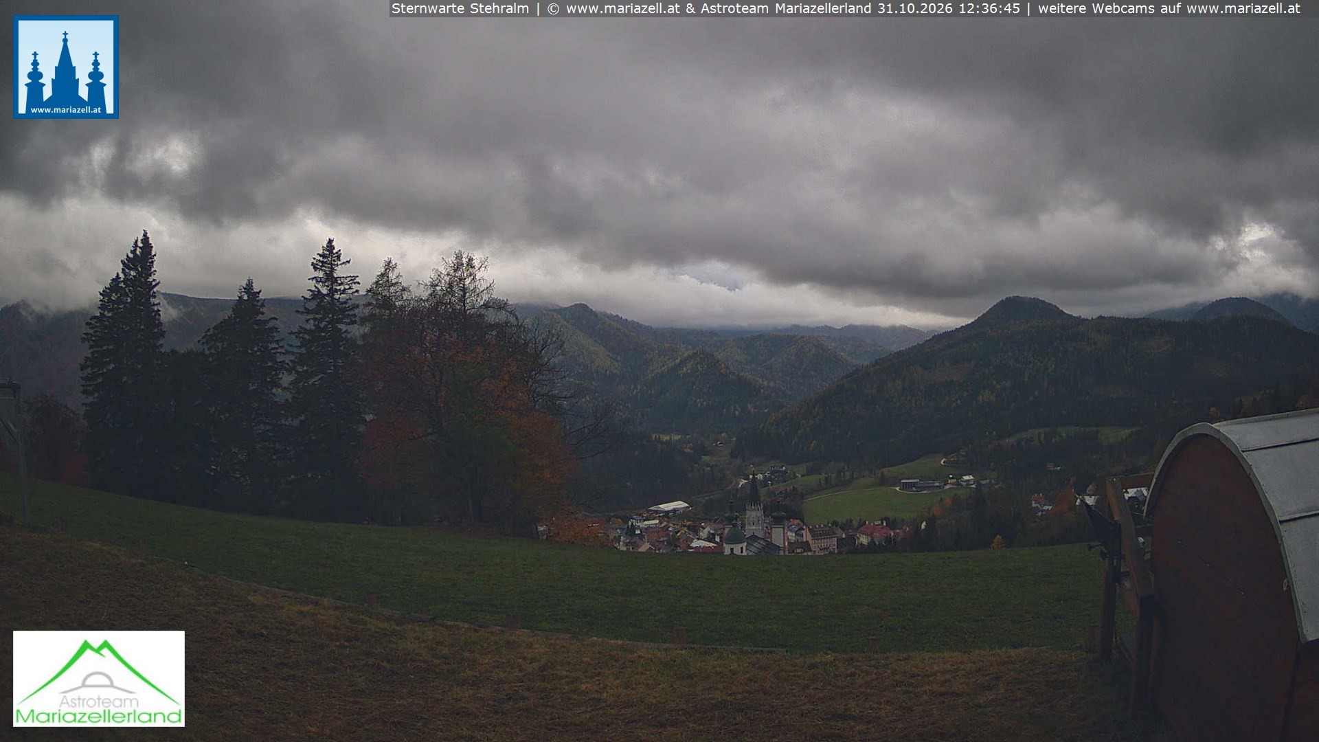 Archiv Foto Webcam Sternwarte Stehralm Mariazell