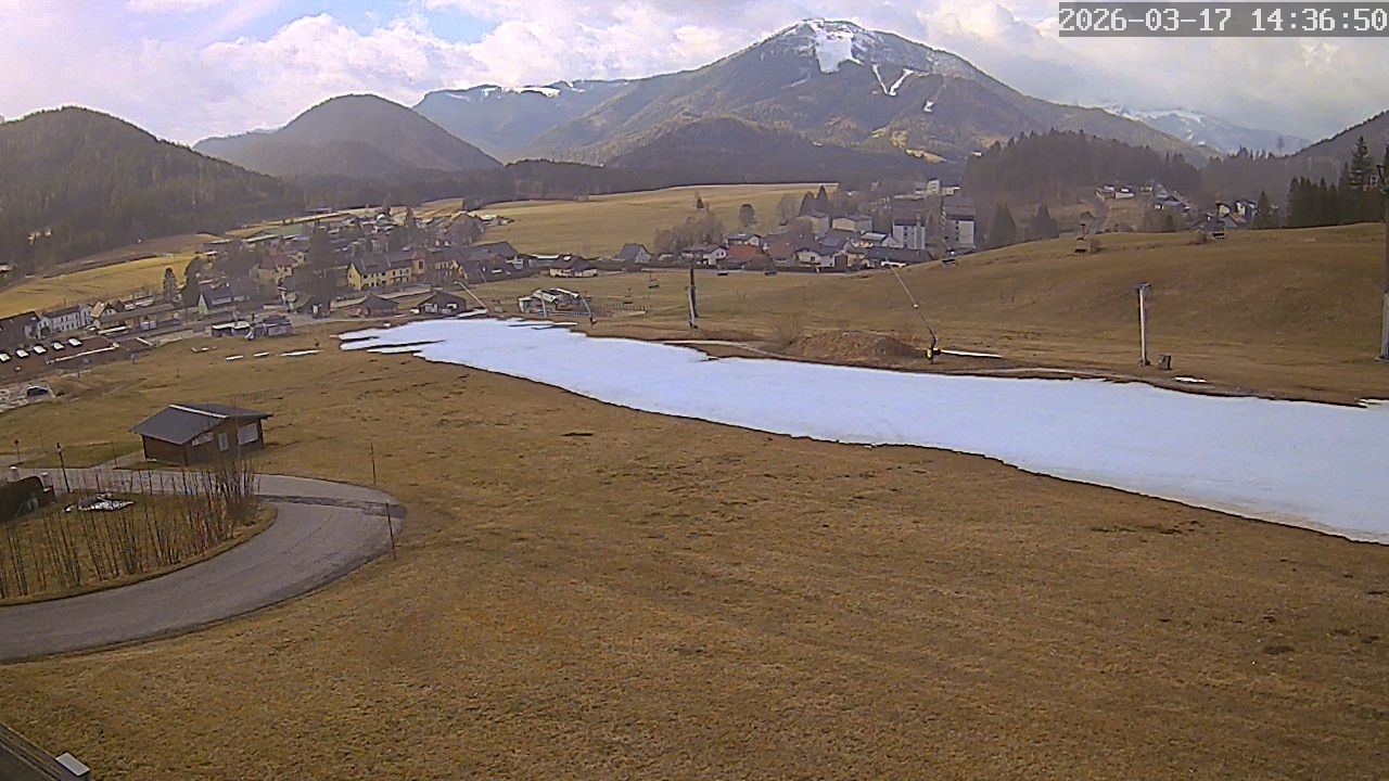 Archiv Foto Webcam Zuckerwiese Mariazeller Bürgeralpe
