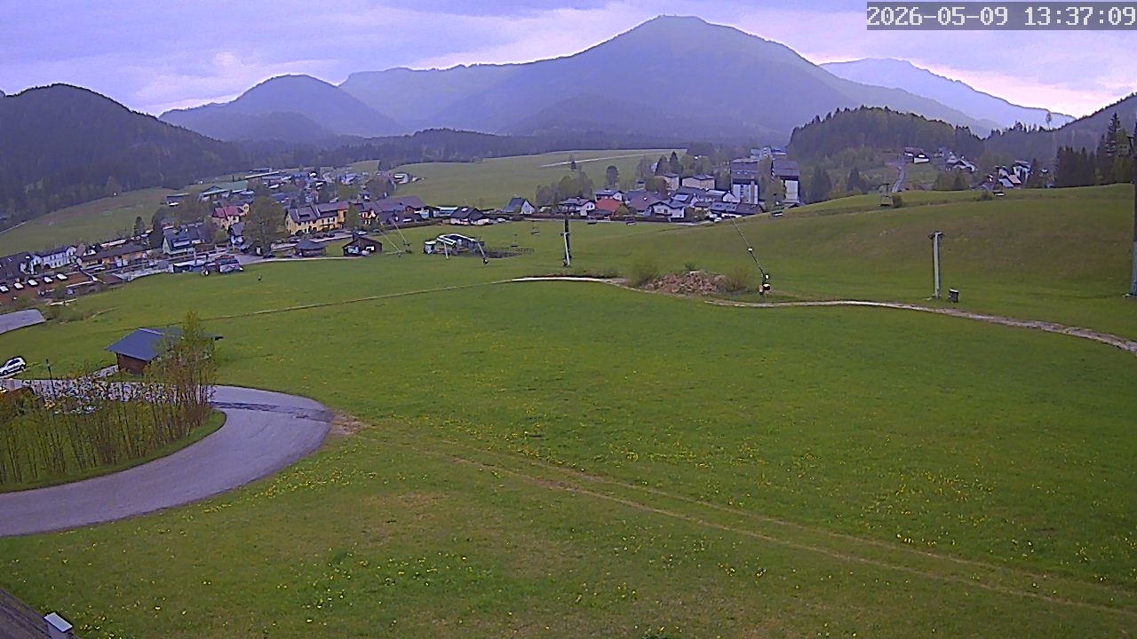Archiv Foto Webcam Zuckerwiese Mariazeller Bürgeralpe
