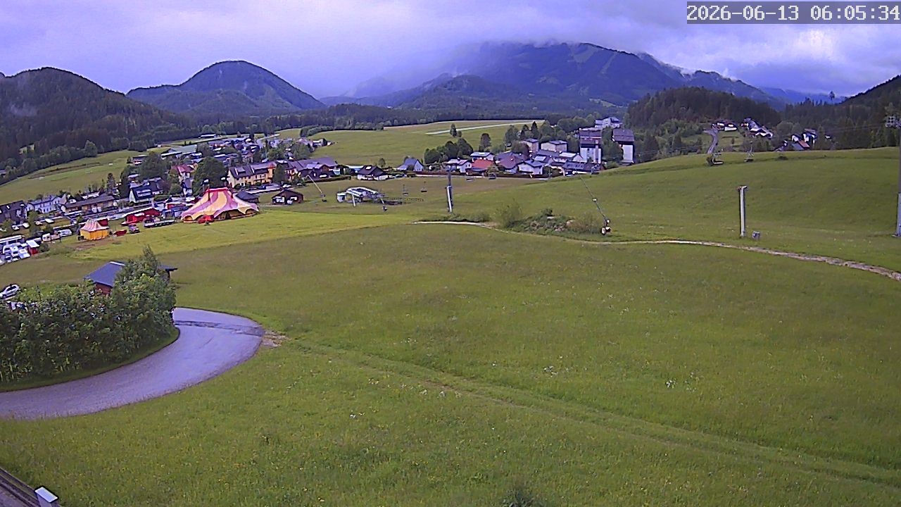 Archiv Foto Webcam Zuckerwiese Mariazeller Bürgeralpe